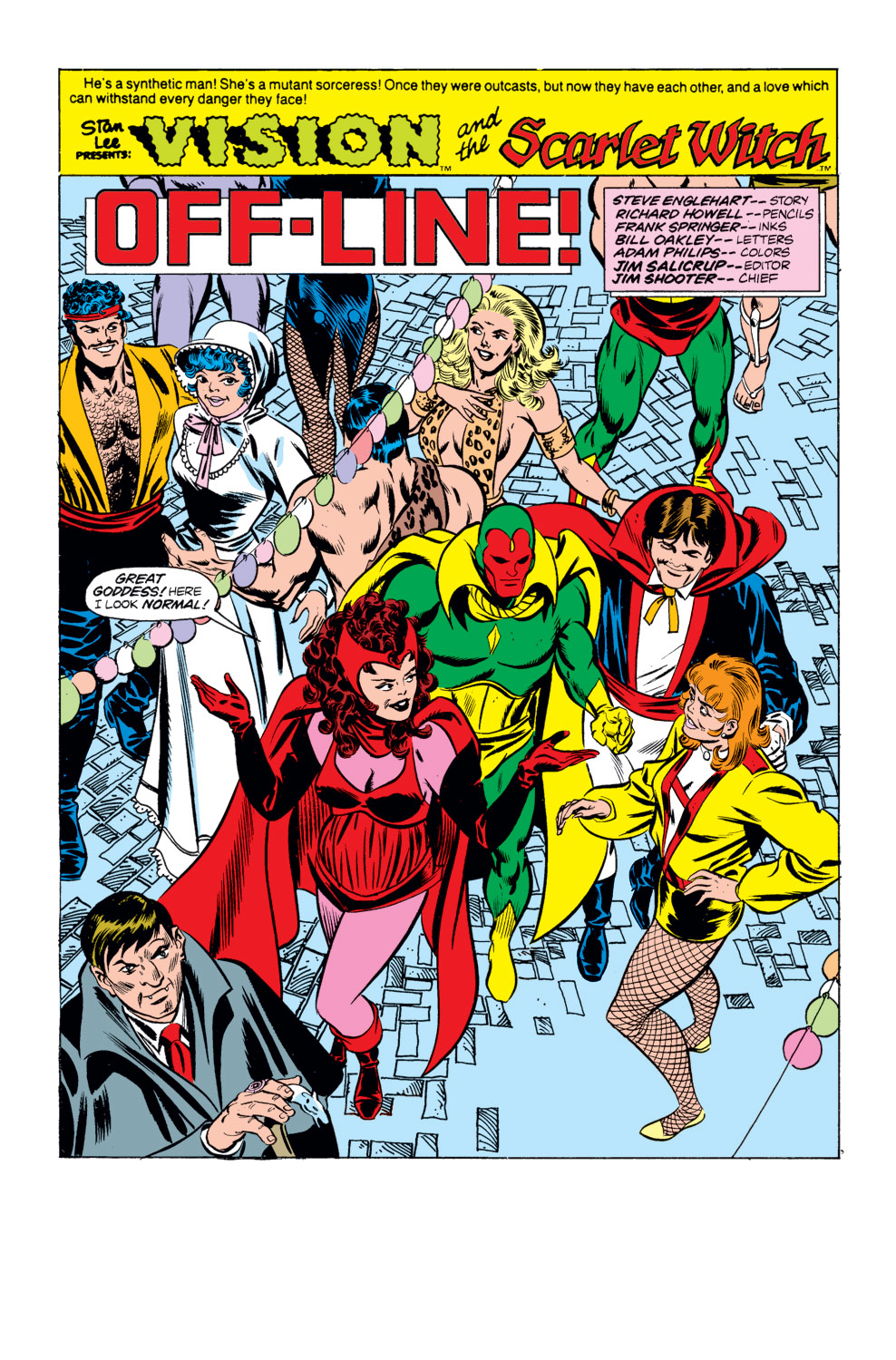 Read online The Vision and the Scarlet Witch (1985) comic -  Issue #9 - 2