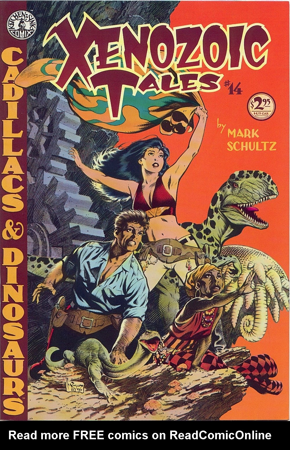 Read online Xenozoic Tales comic -  Issue #14 - 2