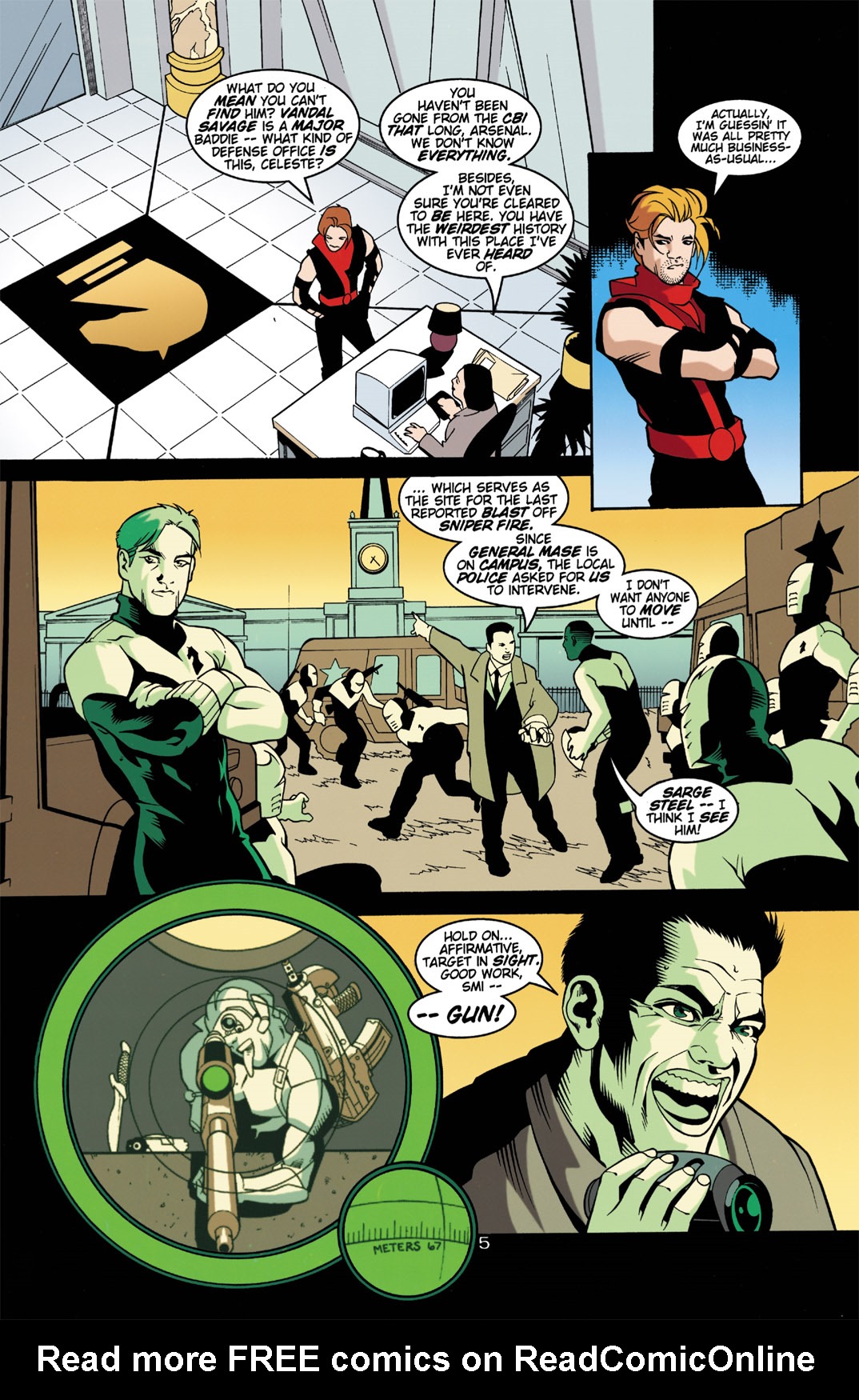 Read online Arsenal comic -  Issue #2 - 6