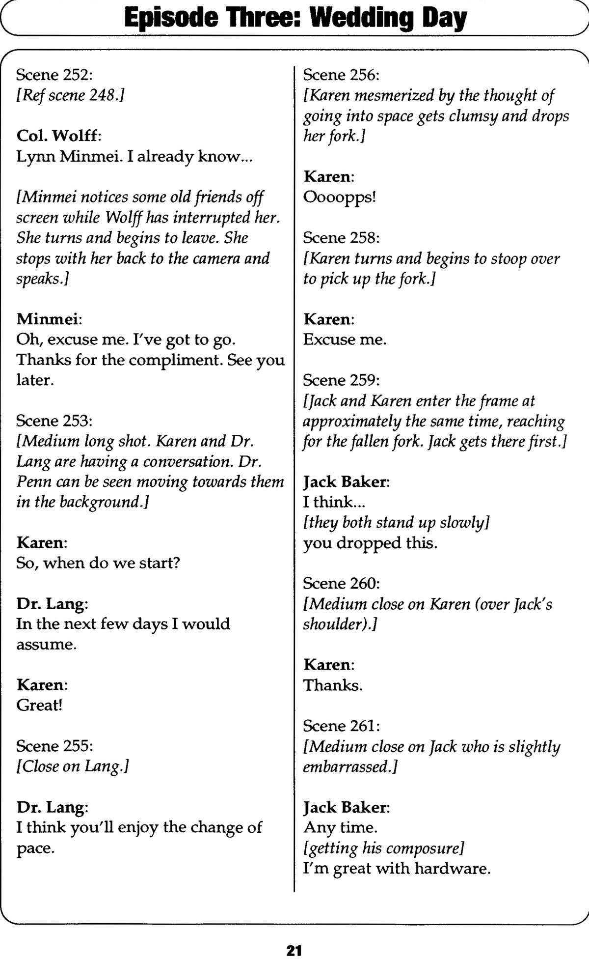 Read online Robotech II: The Sentinels comic -  Issue # _Script Book 1 - 71