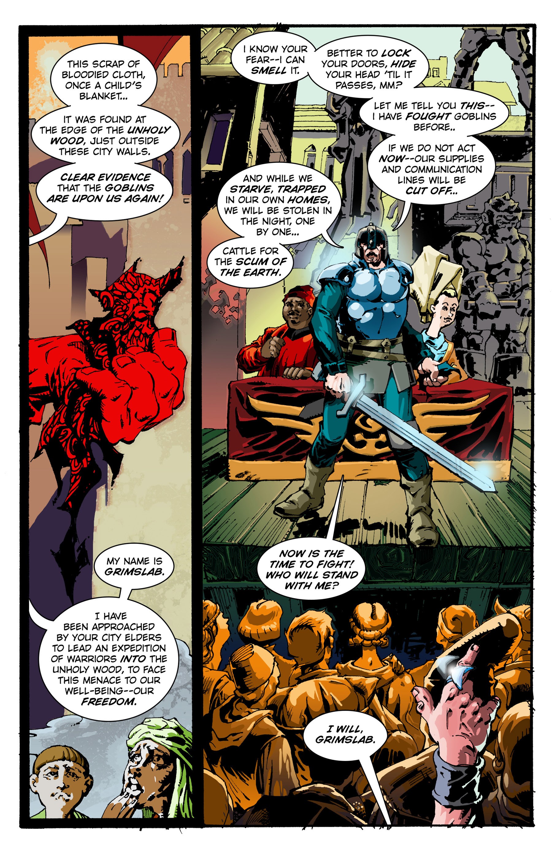 Read online Bold Blood comic -  Issue #1 - 6