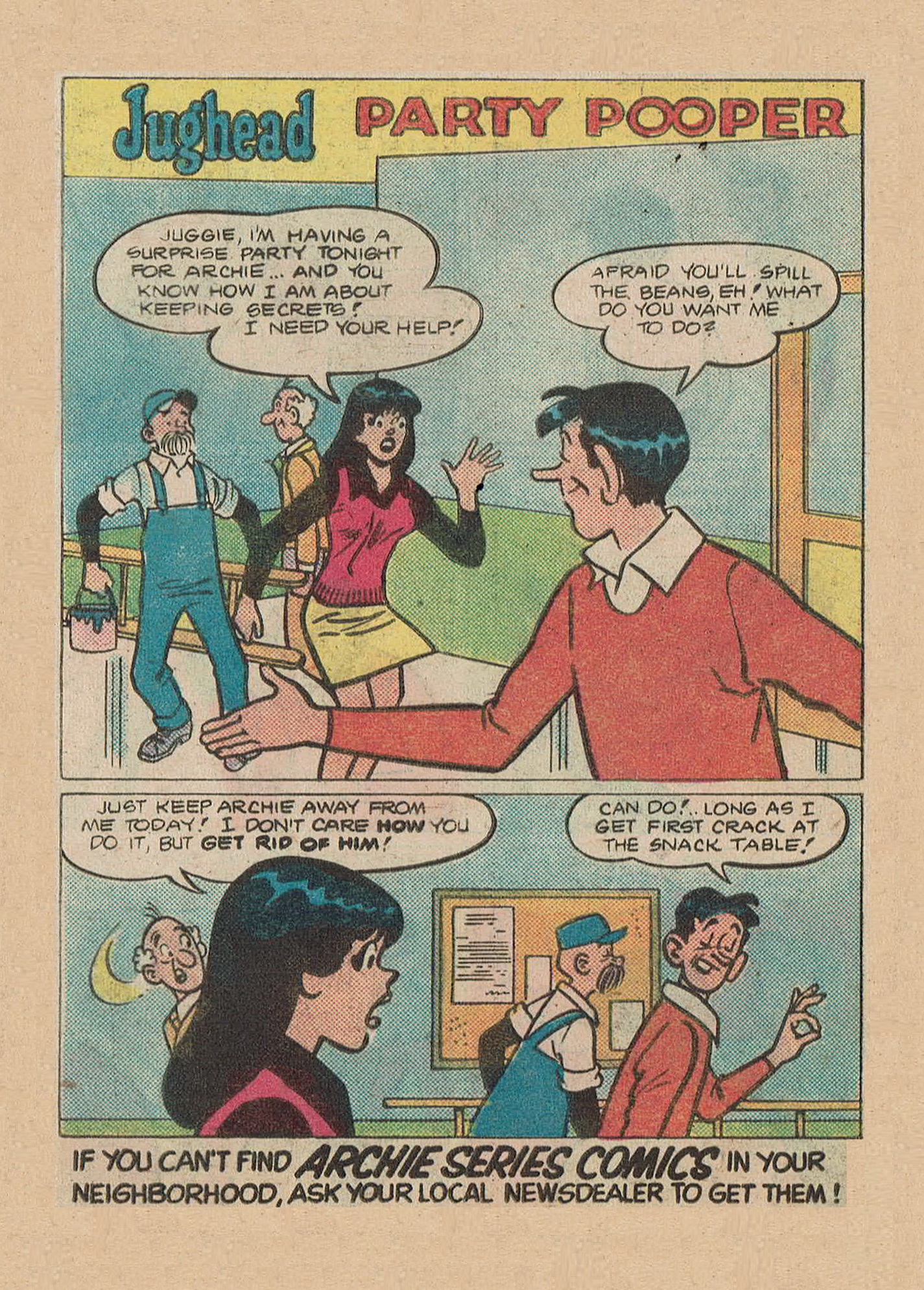 Read online Jughead Jones Comics Digest comic -  Issue #24 - 110