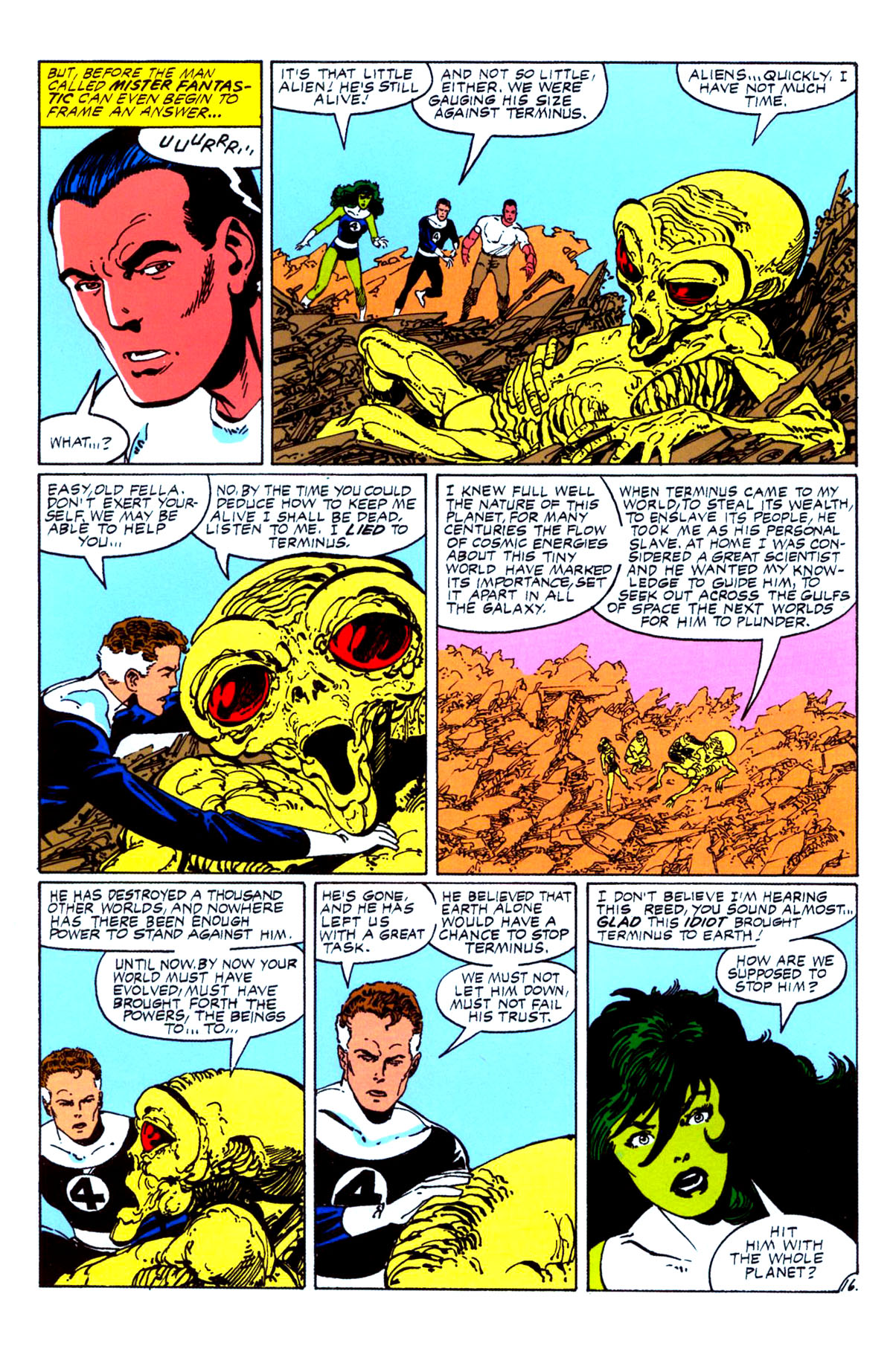 Read online Fantastic Four Visionaries: John Byrne comic -  Issue # TPB 5 - 105