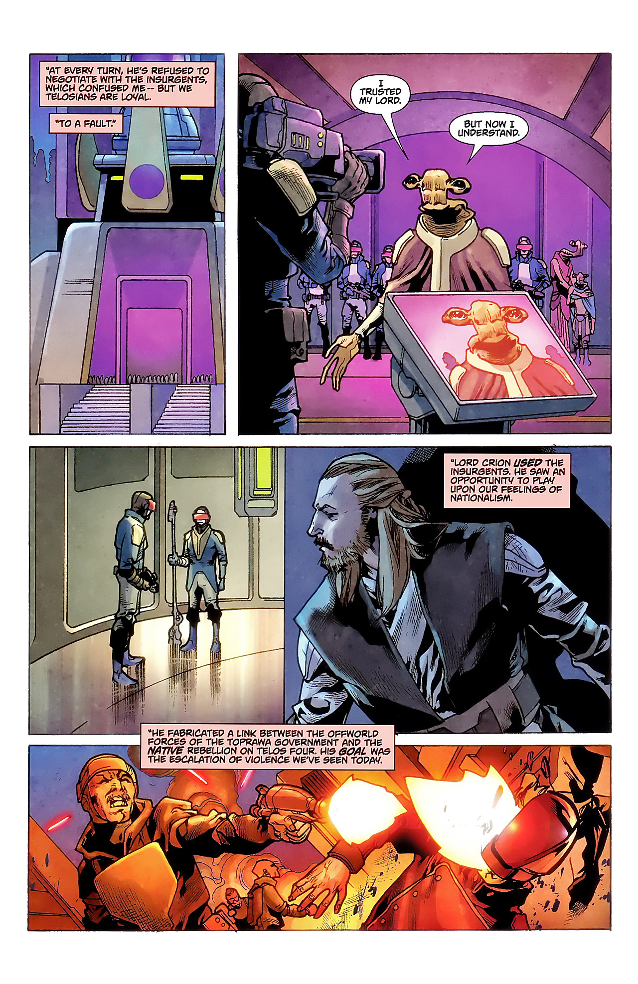 Read online Star Wars: Jedi - The Dark Side comic -  Issue #5 - 12