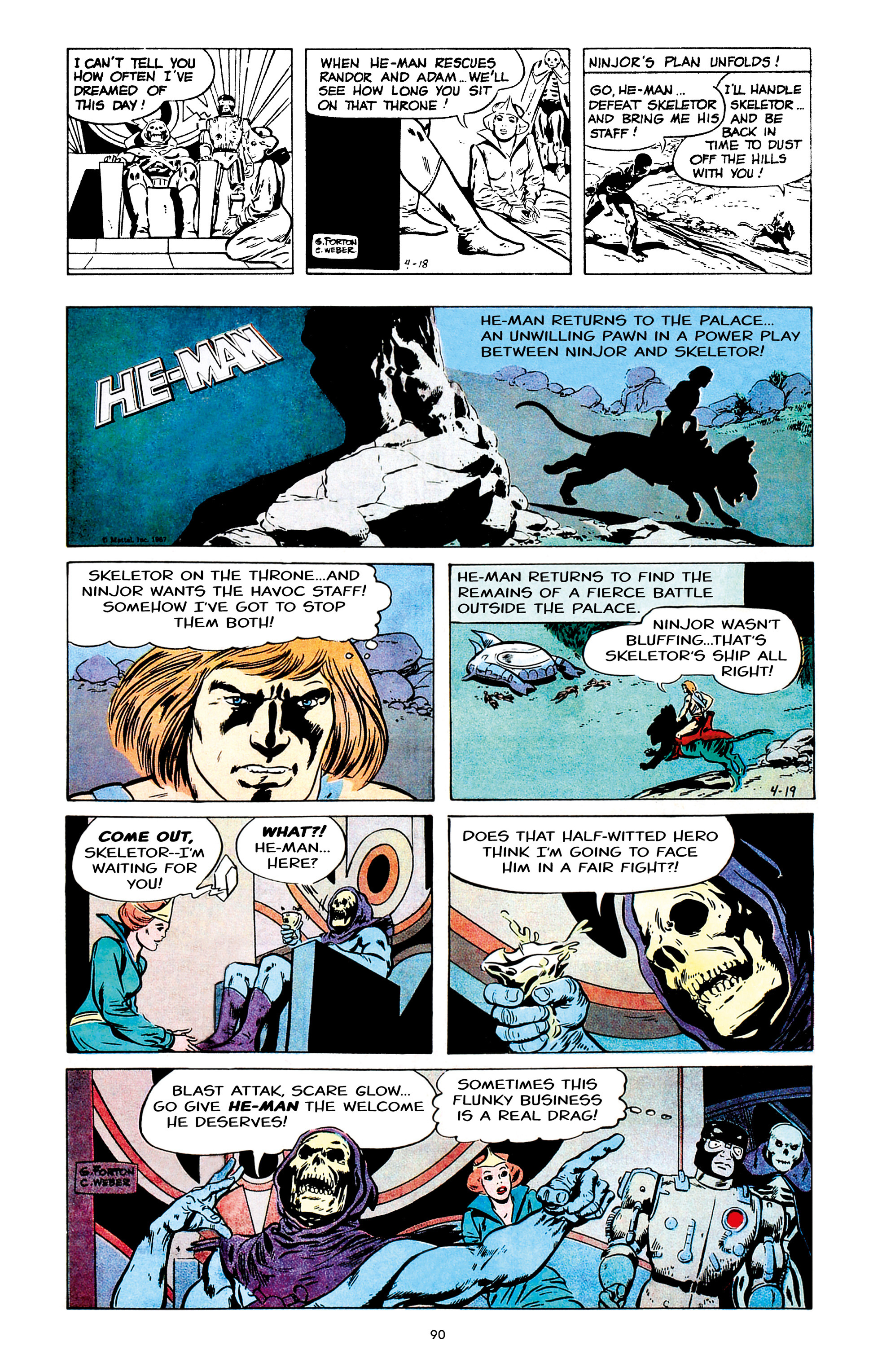 Read online He-Man and the Masters of the Universe: The Newspaper Comic Strips comic -  Issue # TPB (Part 1) - 90