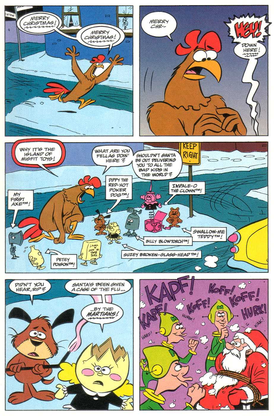 Read online The Ren & Stimpy Show Holiday Special comic -  Issue # Full - 48
