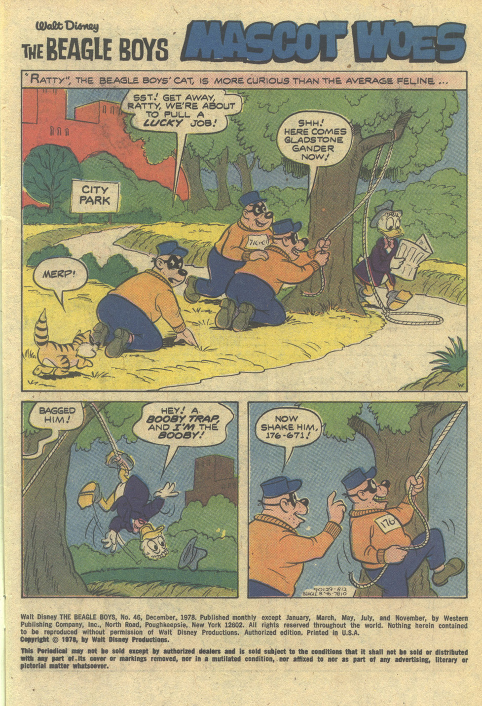 Read online Walt Disney THE BEAGLE BOYS comic -  Issue #46 - 3
