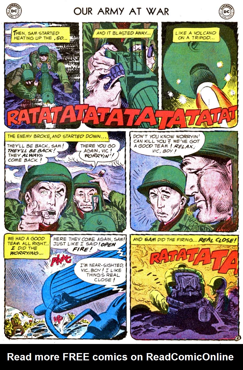 Read online Our Army at War (1952) comic -  Issue #57 - 27
