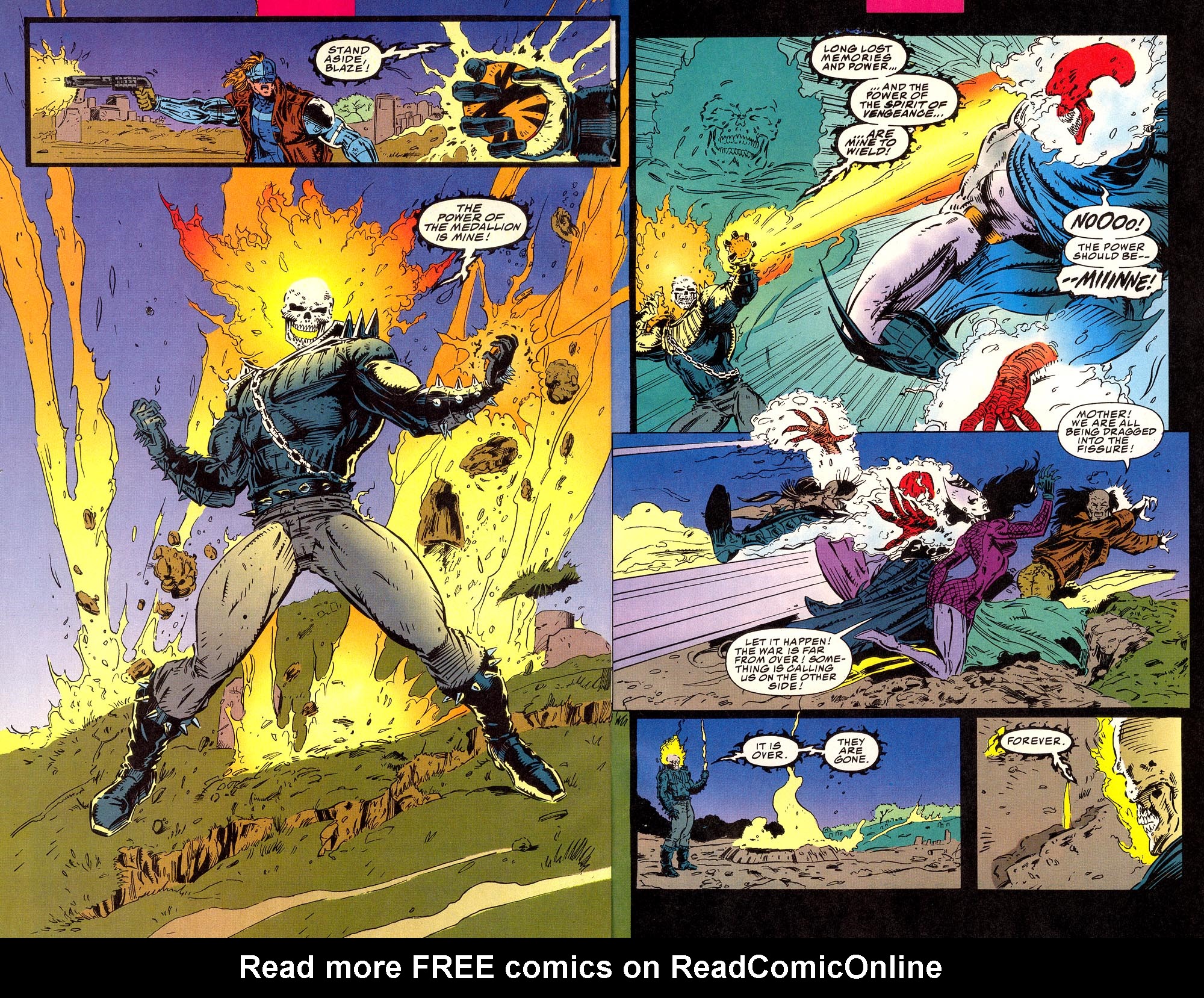 Read online Ghost Rider/Blaze: Spirits of Vengeance comic -  Issue #16 - 19