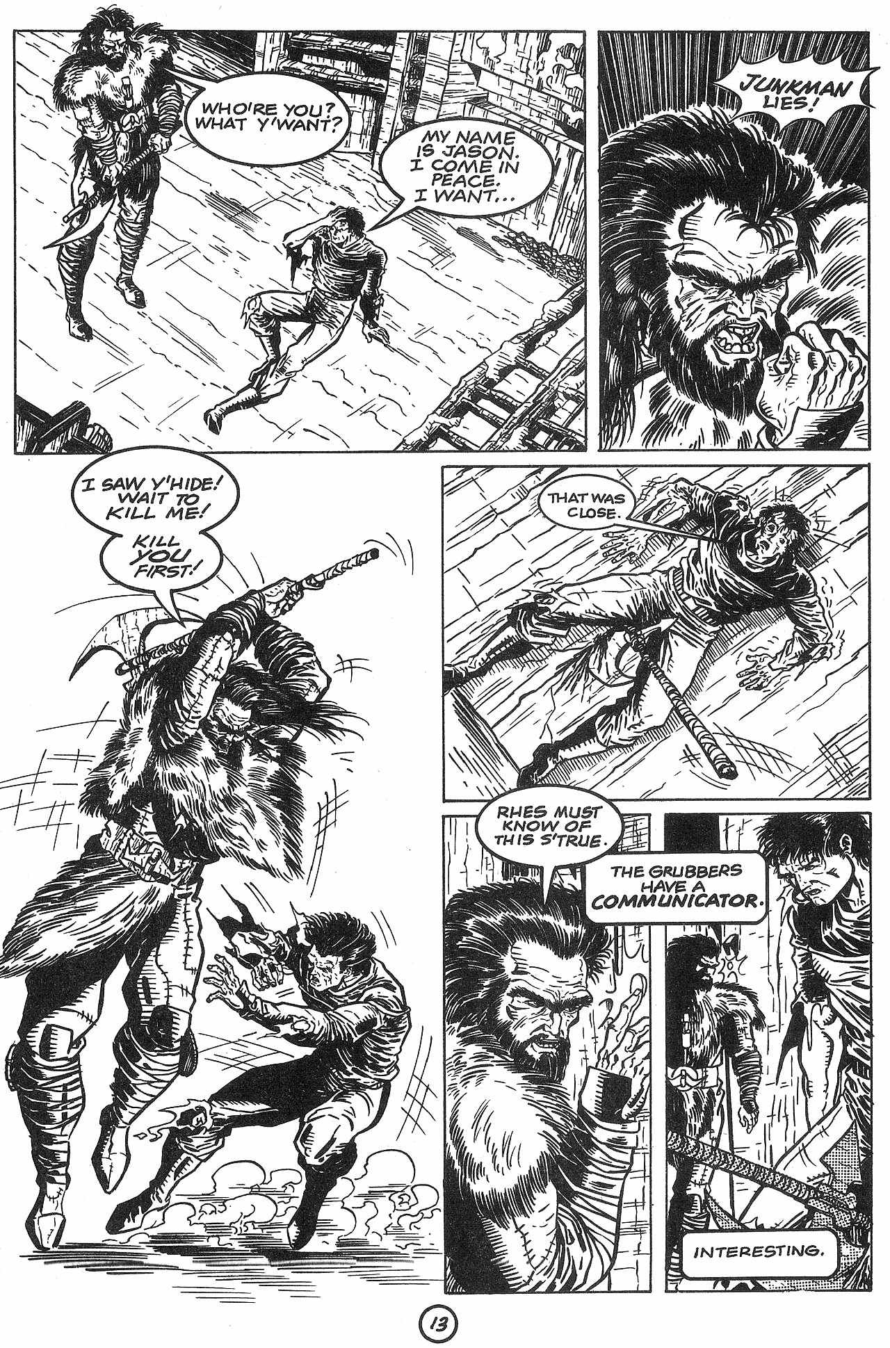 Read online Deathworld comic -  Issue #3 - 15