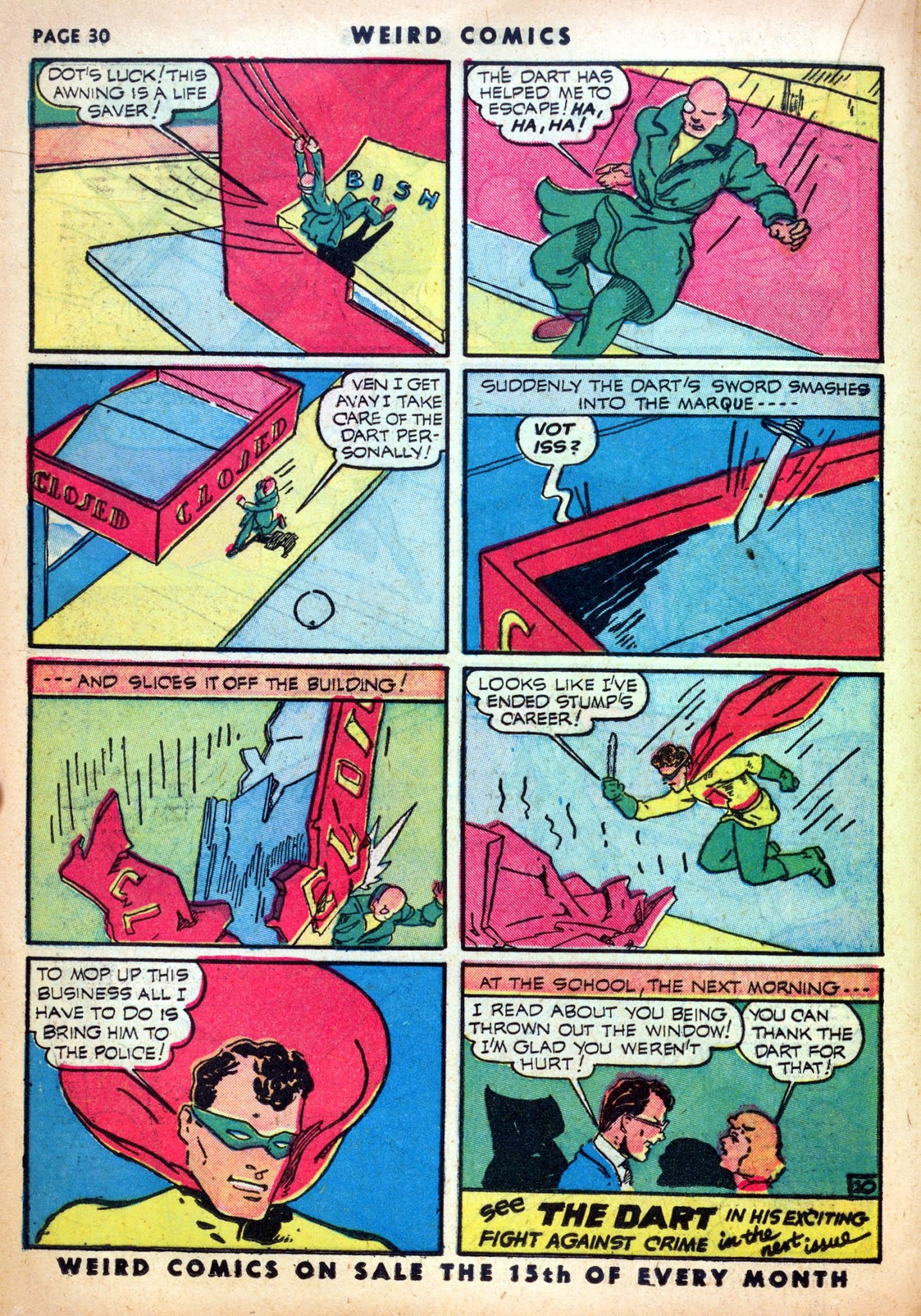 Read online Weird Comics comic -  Issue #16 - 32