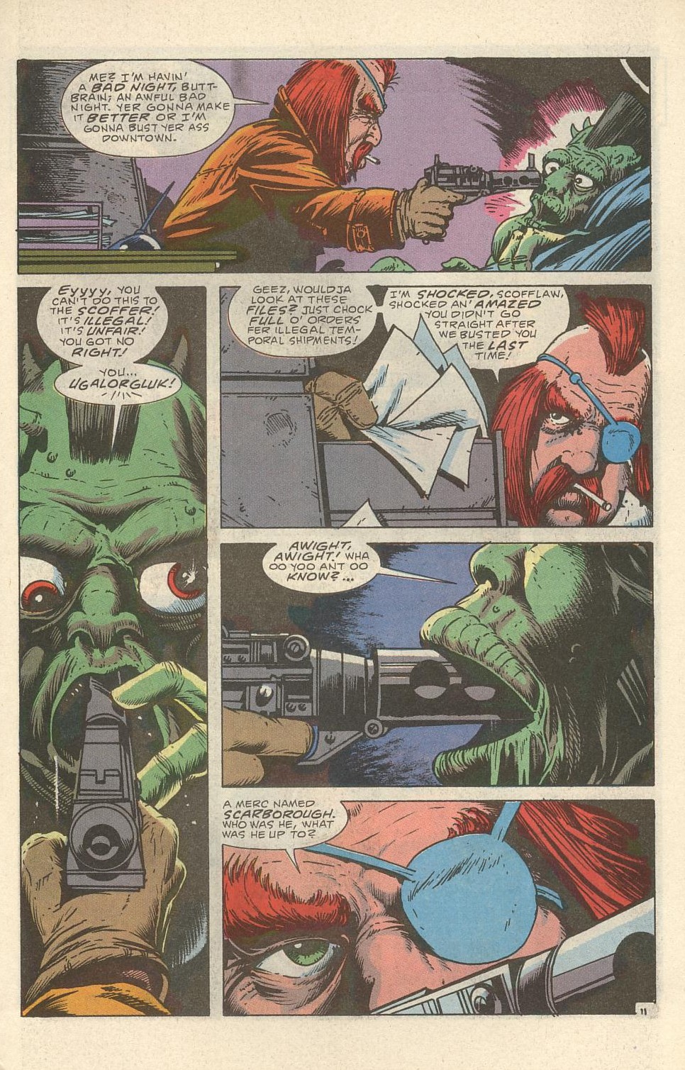 Read online Grimjack comic -  Issue #13 - 15
