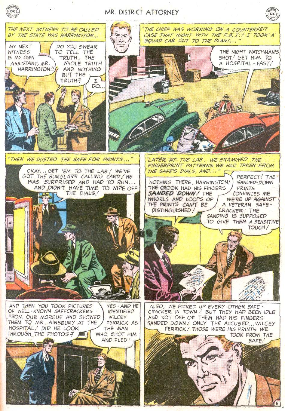Read online Mr. District Attorney comic -  Issue #15 - 43