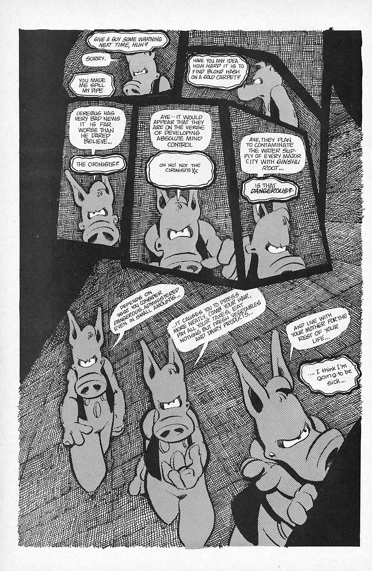 Read online Cerebus comic -  Issue #20 - 16