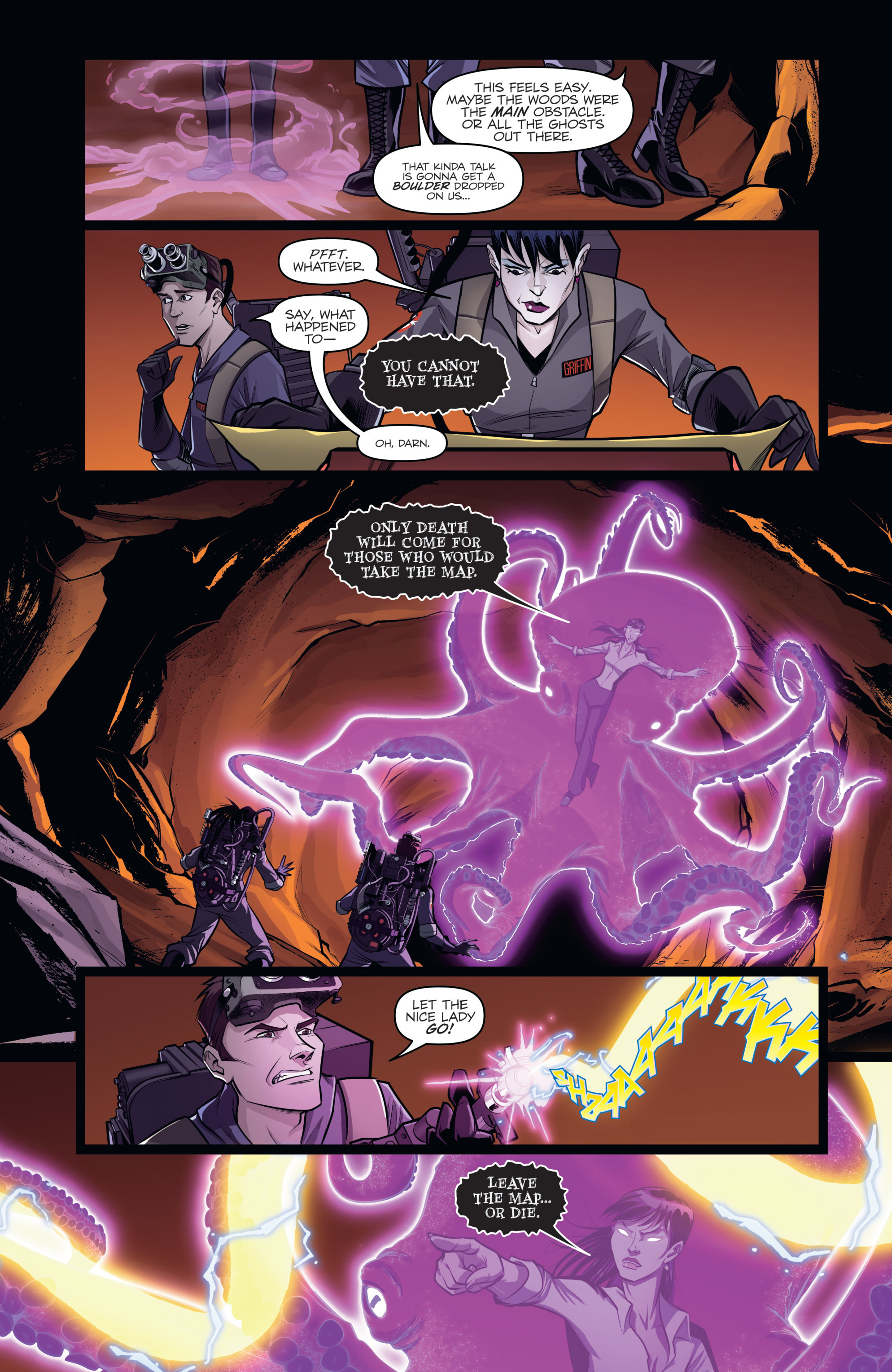 Read online Ghostbusters: International comic -  Issue #9 - 21