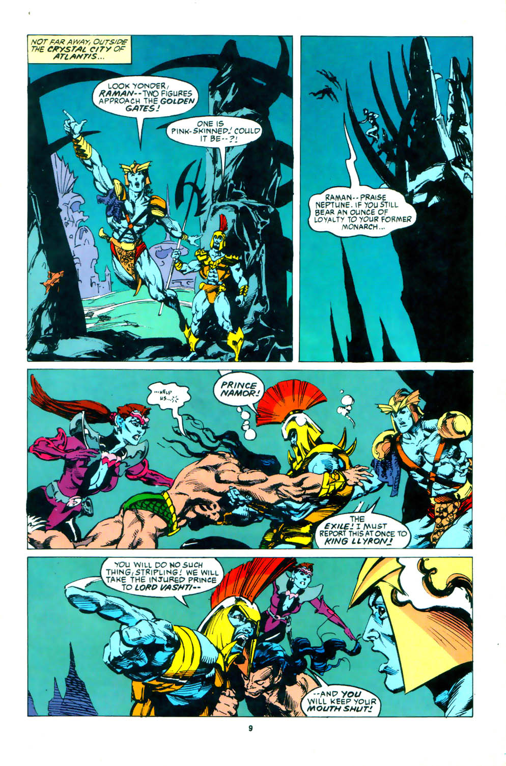 Read online Namor, The Sub-Mariner comic -  Issue #62 - 9