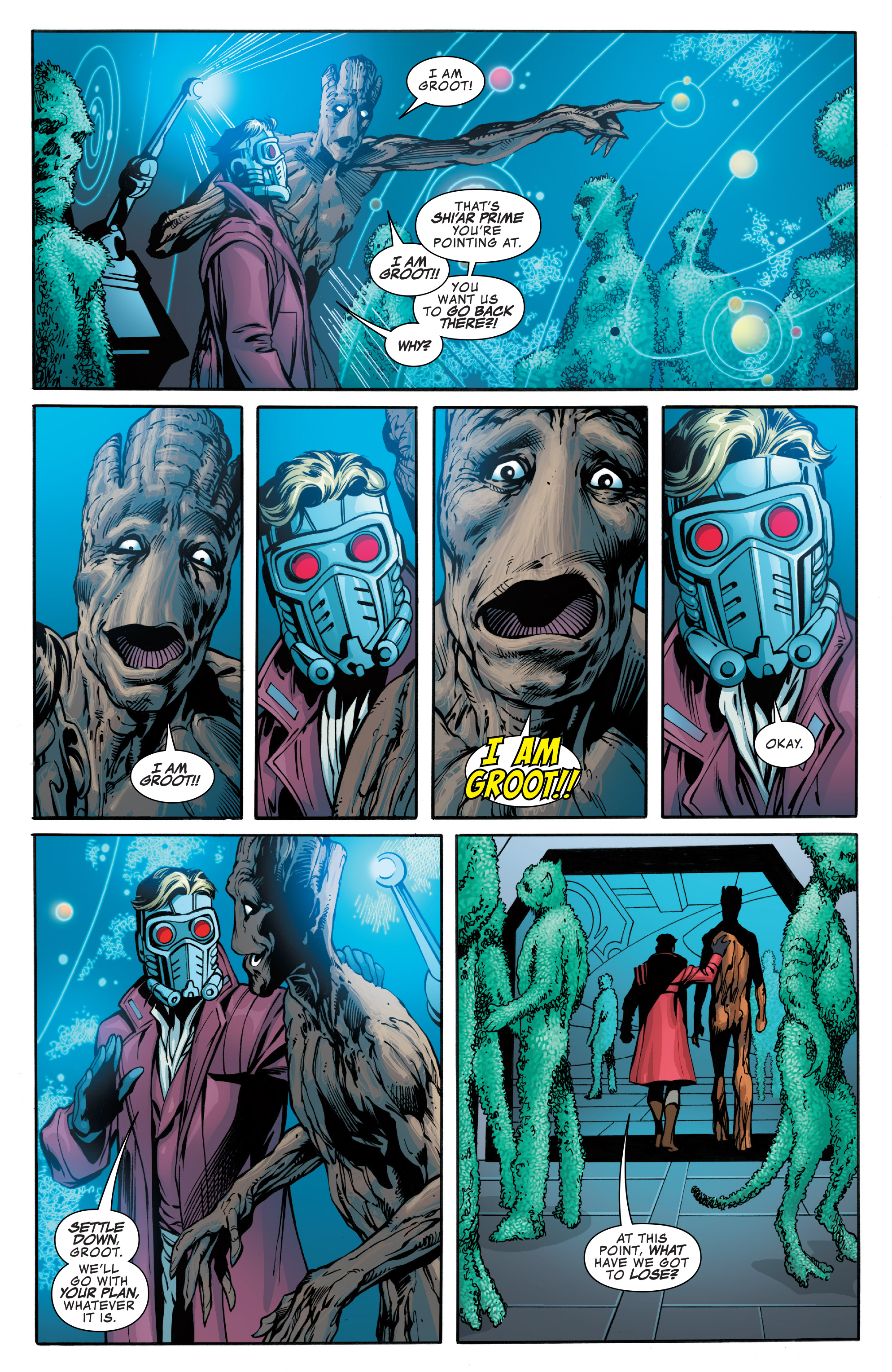Read online Guardians of the Galaxy: Mother Entropy comic -  Issue #4 - 21