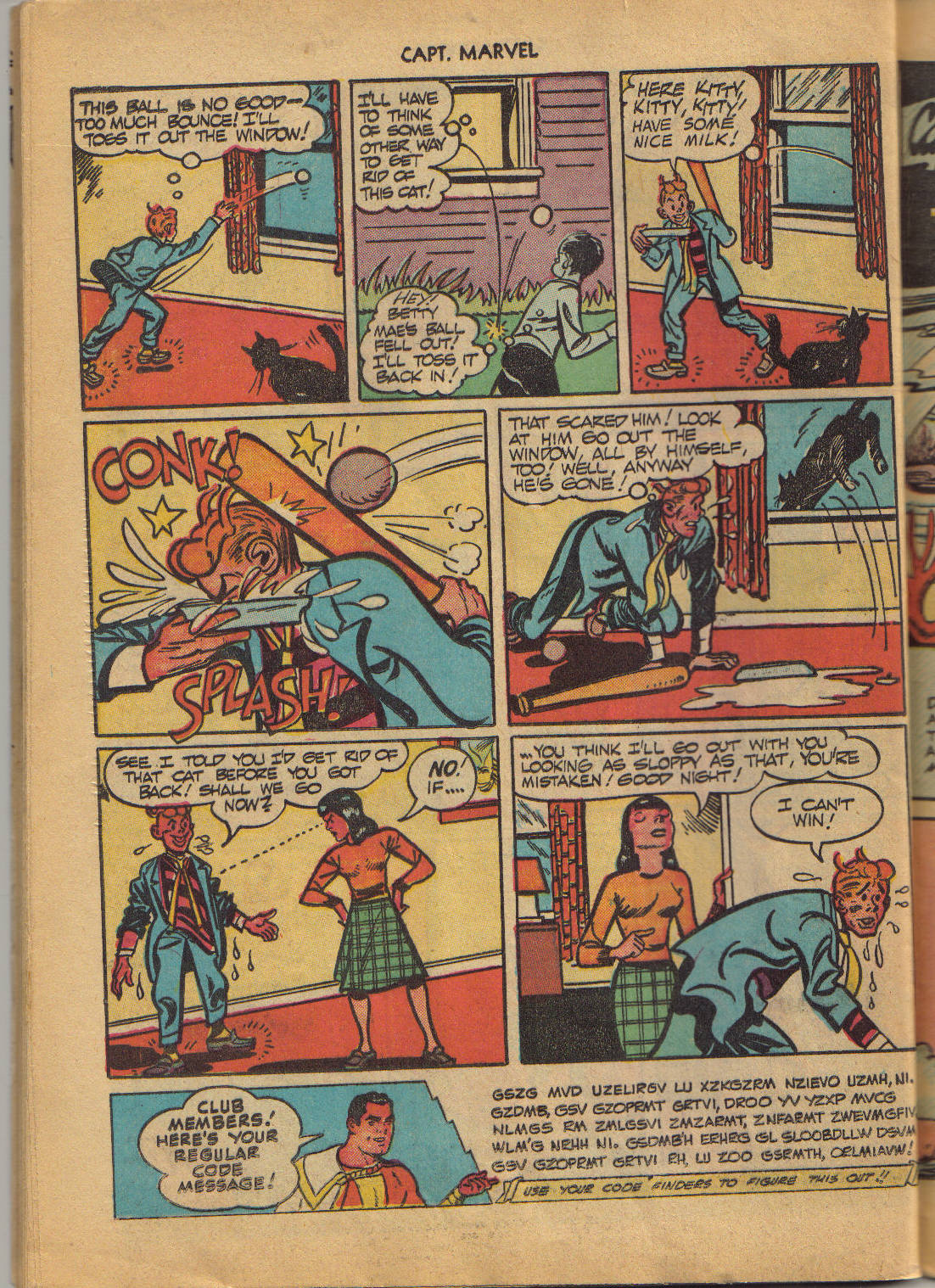 Read online Captain Marvel Adventures comic -  Issue #91 - 40