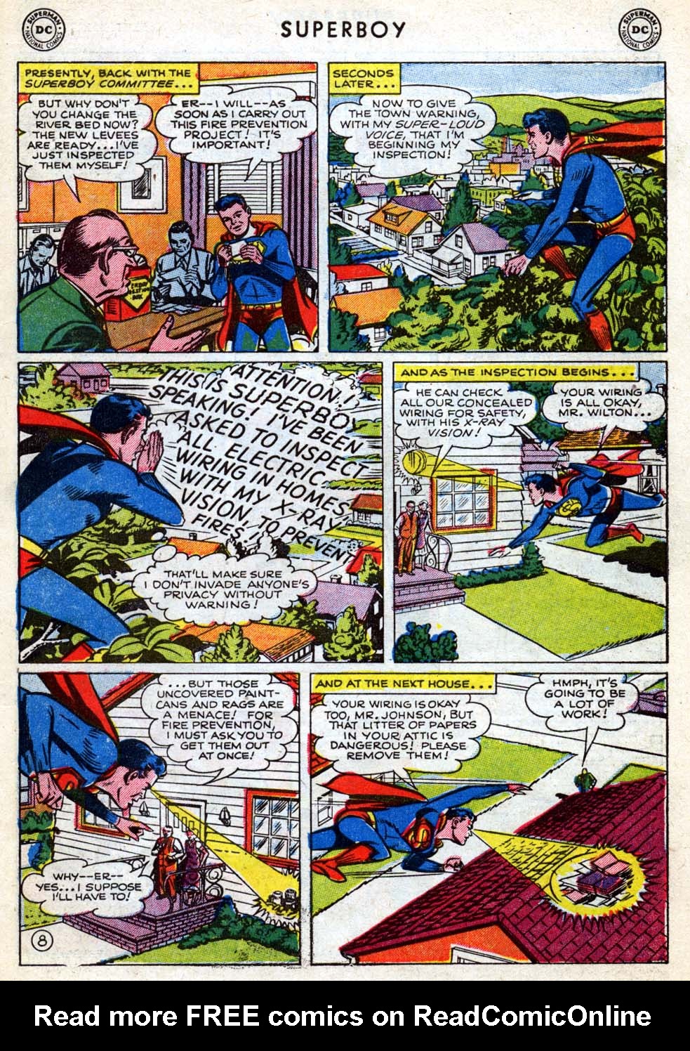 Read online Superboy (1949) comic -  Issue #24 - 32