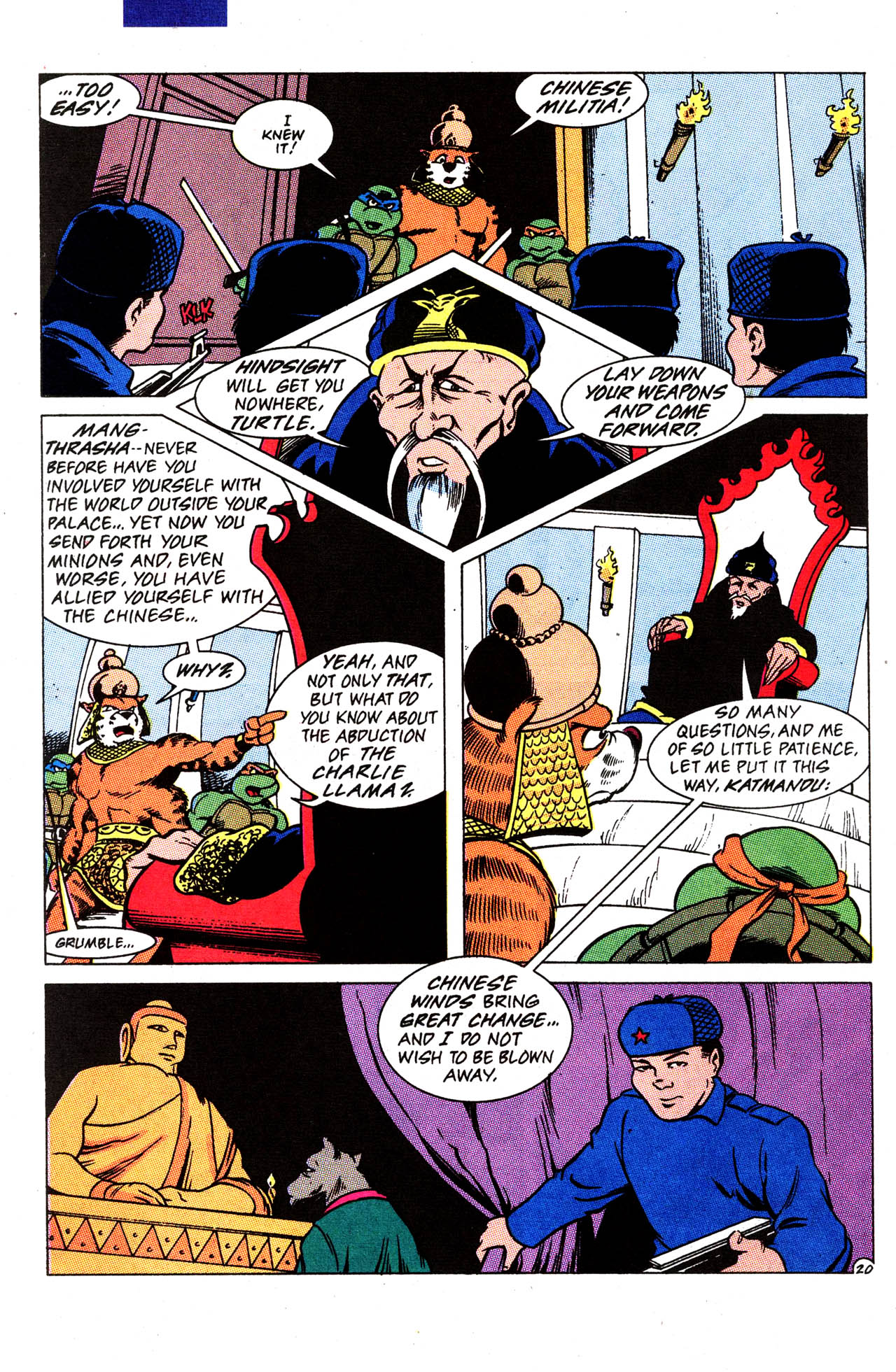 Read online Teenage Mutant Ninja Turtles Adventures (1989) comic -  Issue #34 - 22