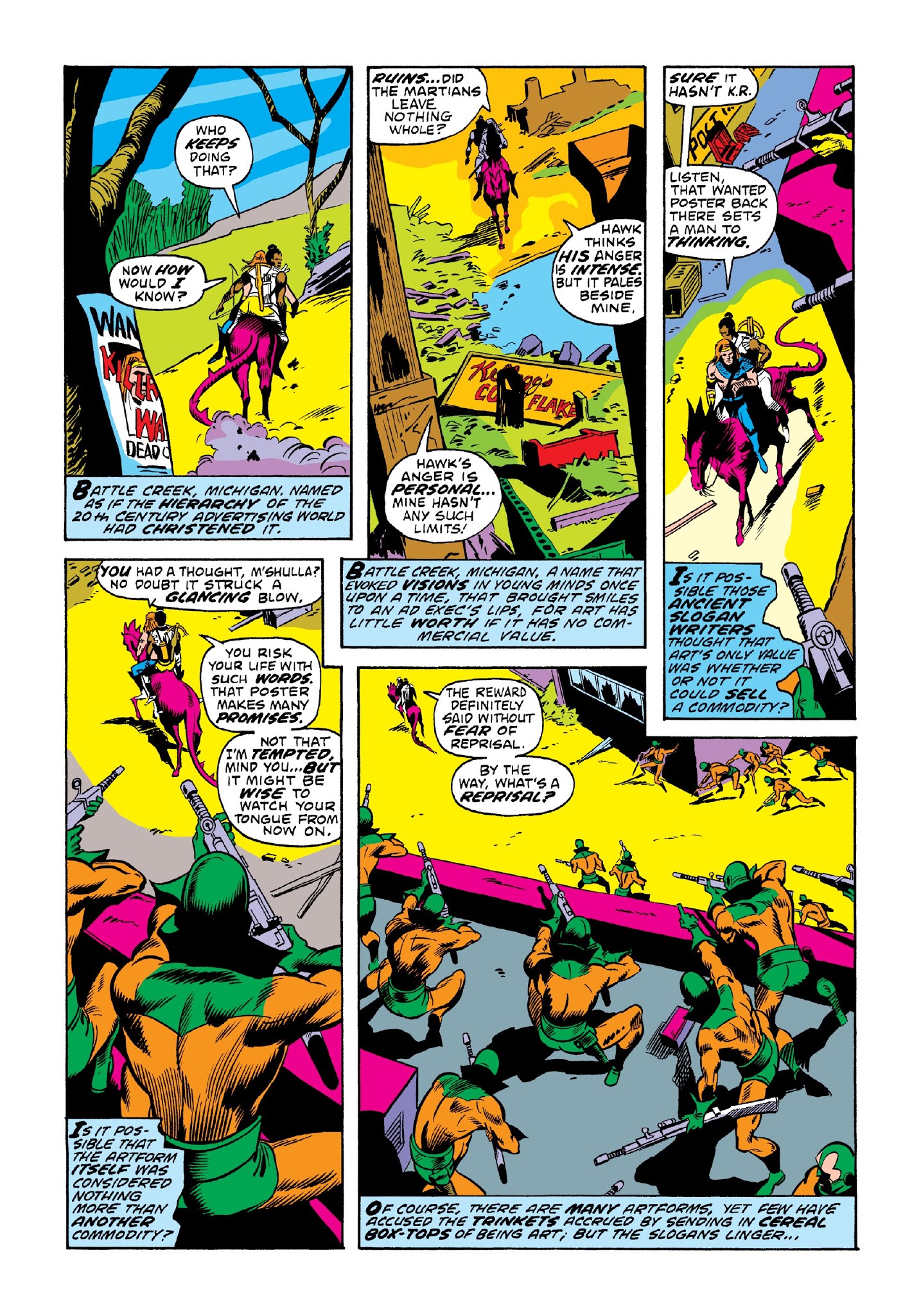Read online Marvel Masterworks: Killraven comic -  Issue # TPB 1 (Part 2) - 66