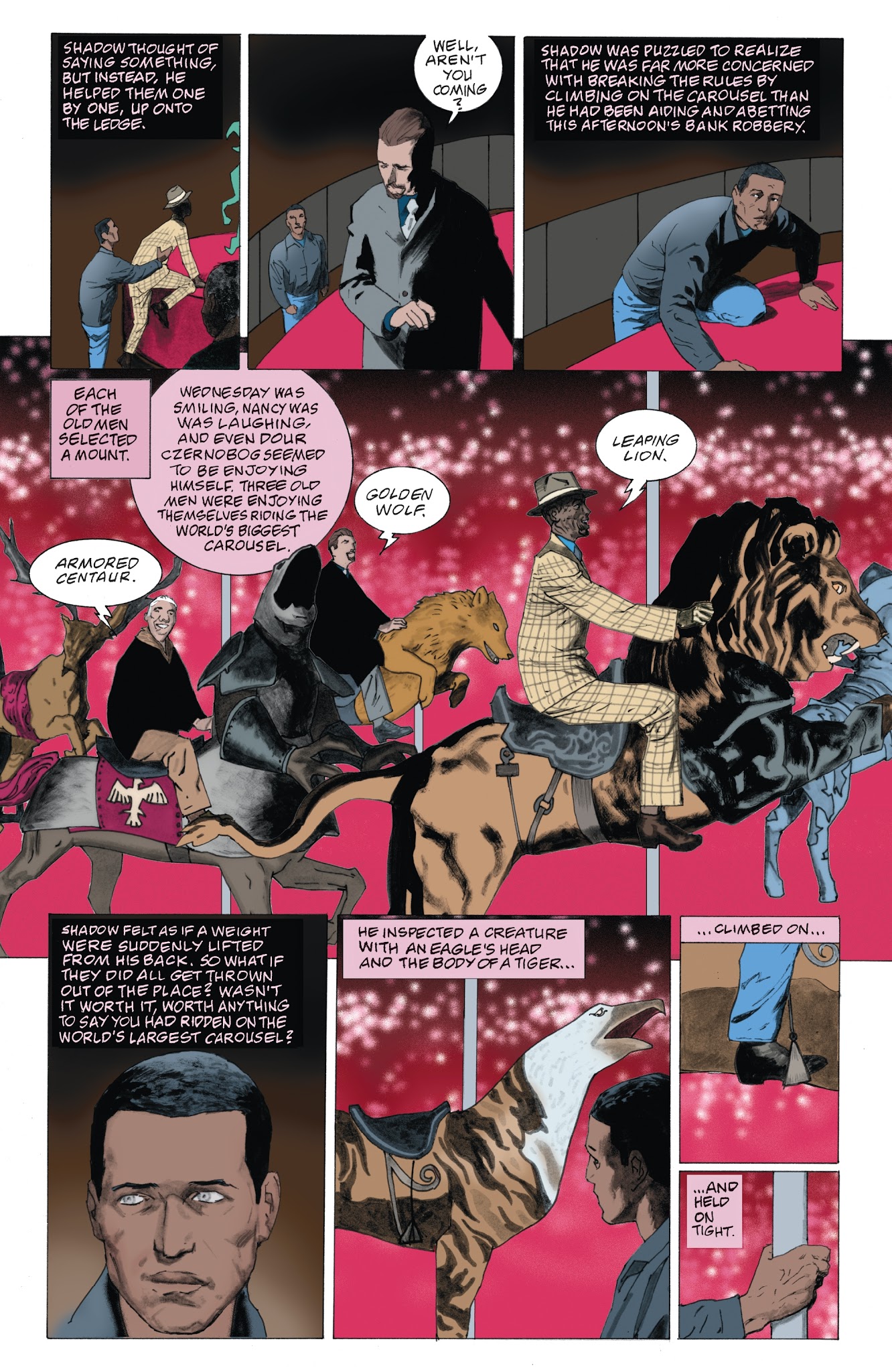 Read online American Gods: Shadows comic -  Issue #5 - 24