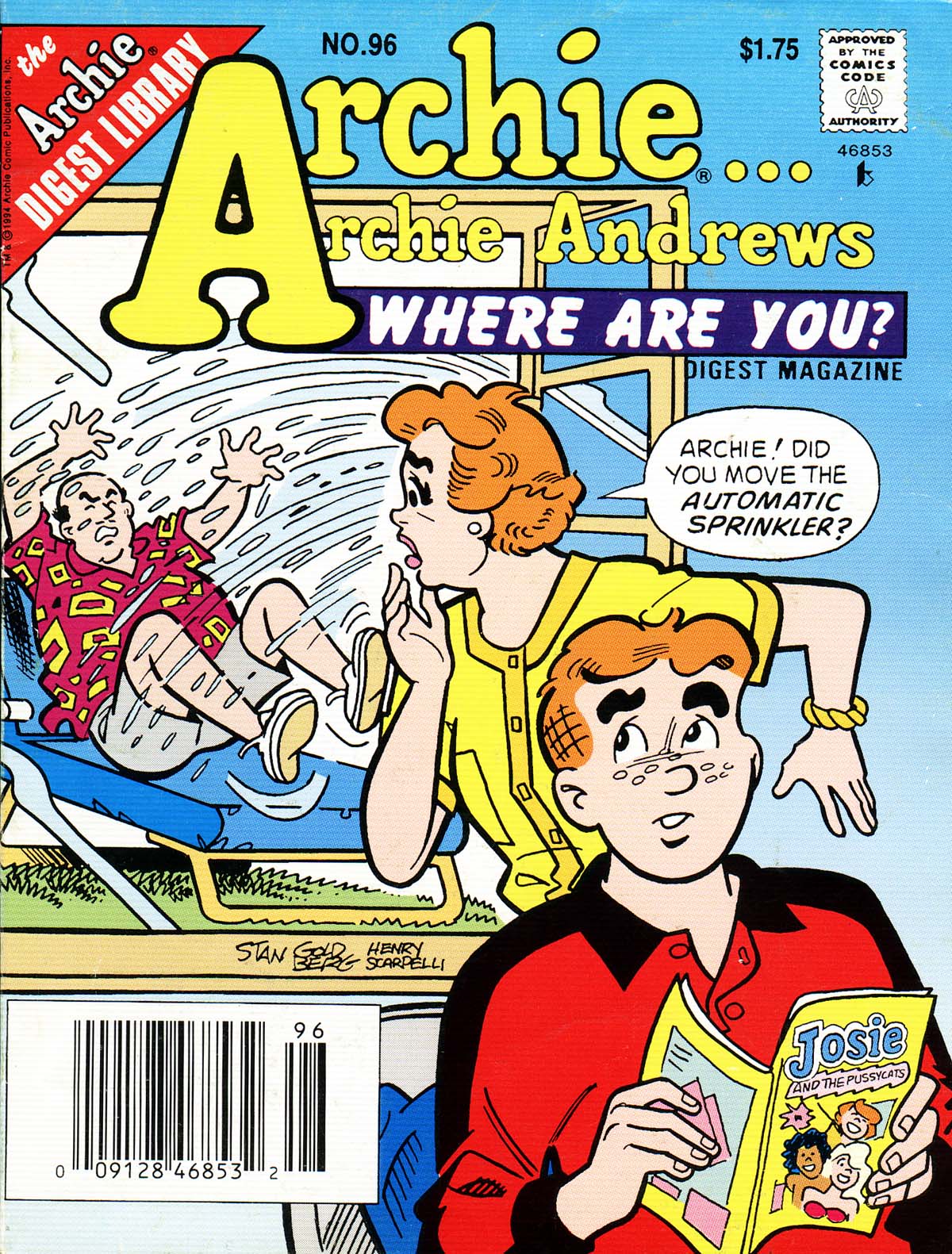 Read online Archie...Archie Andrews, Where Are You? Digest Magazine comic -  Issue #96 - 1