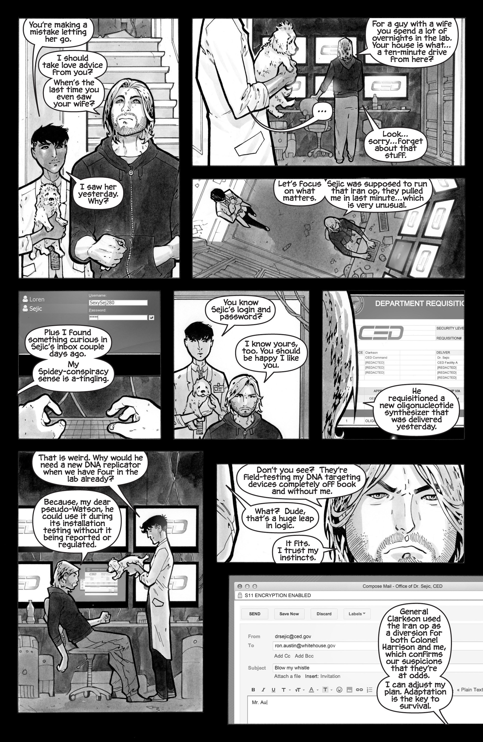 Read online Think Tank comic -  Issue #7 - 10