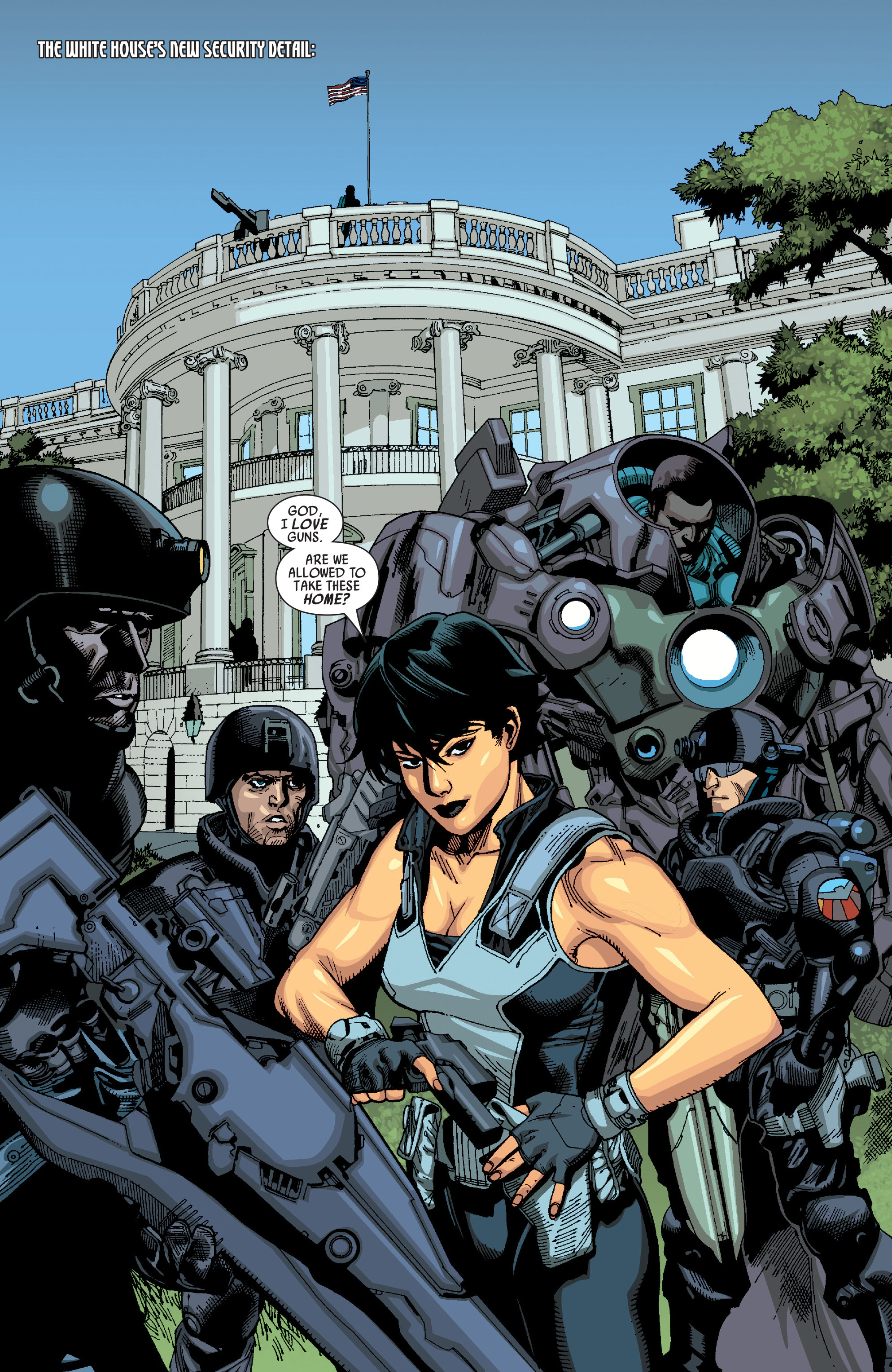 Read online Ultimate Avengers comic -  Issue #11 - 3