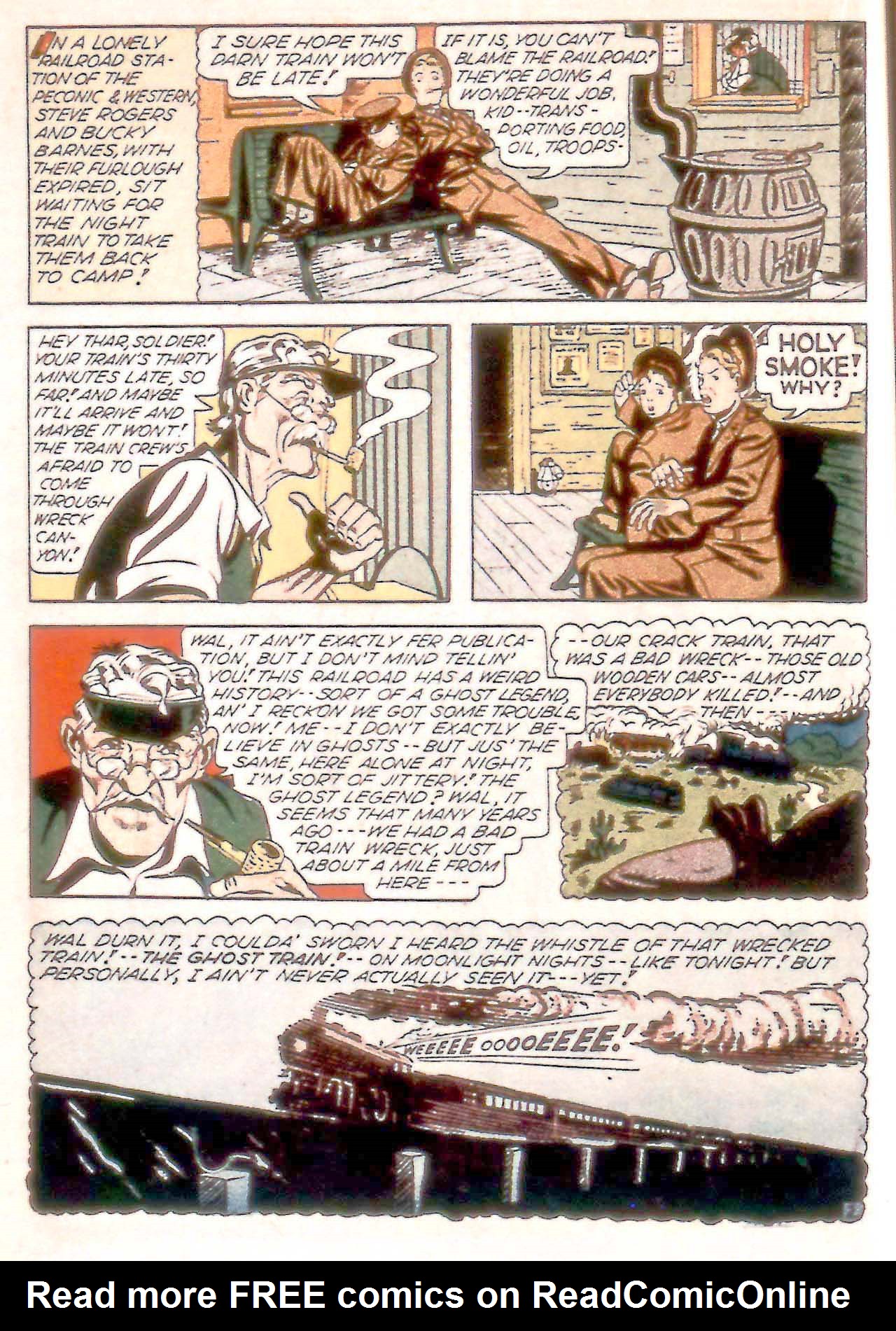 Read online Captain America Comics comic -  Issue #29 - 34
