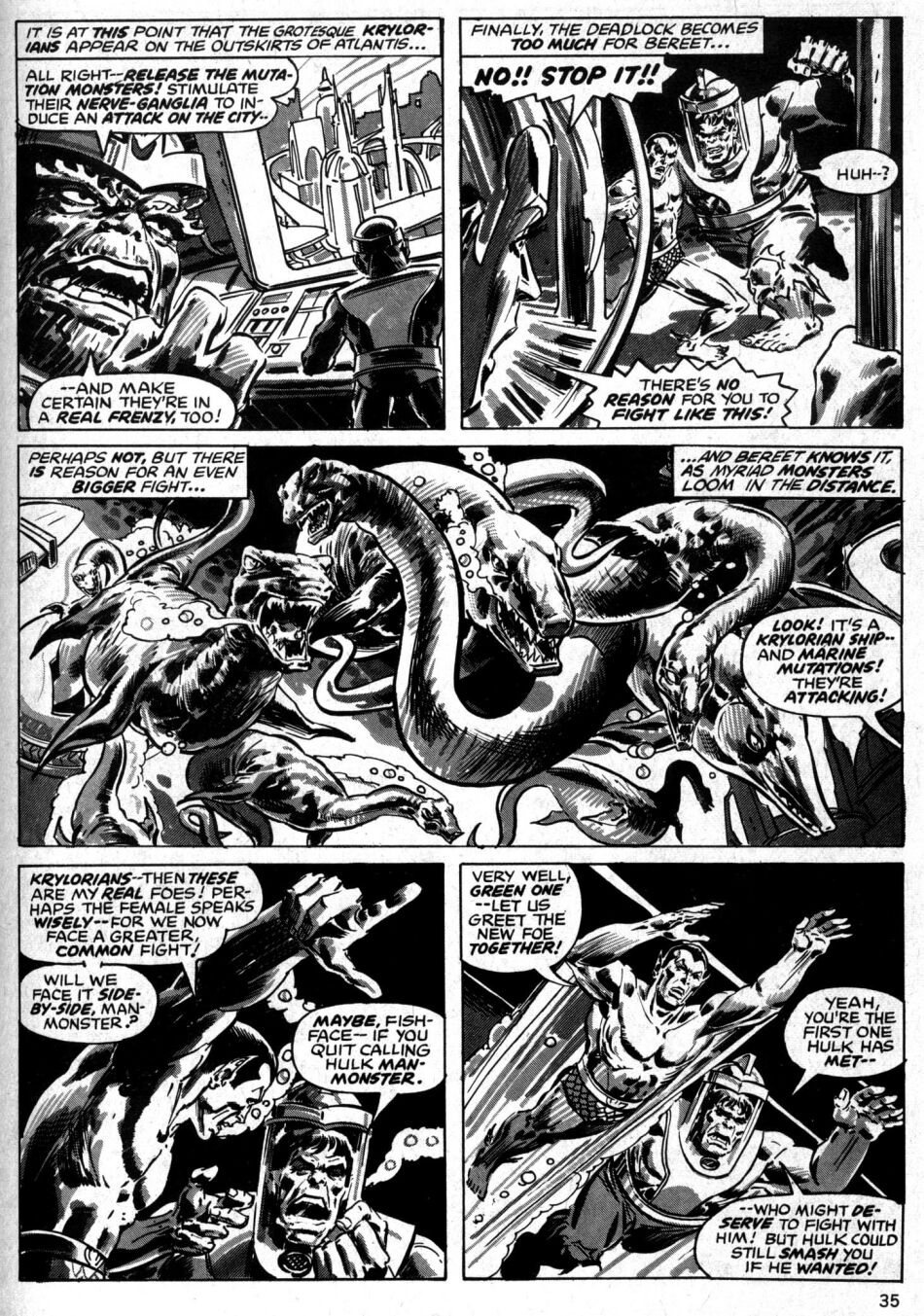 Read online The Rampaging Hulk comic -  Issue #6 - 35