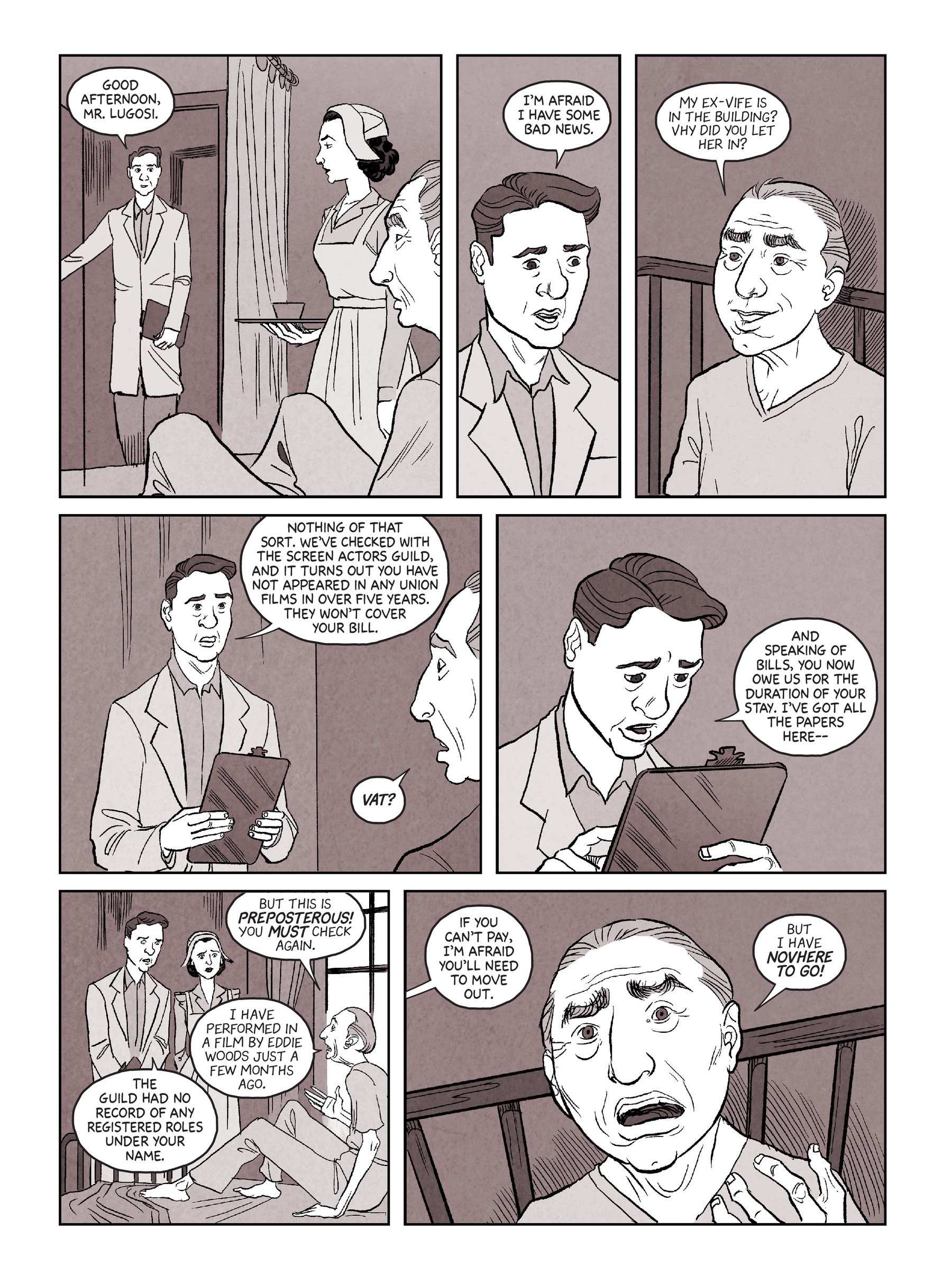 Read online Lugosi: The Rise & Fall of Hollywood's Dracula comic -  Issue # TPB (Part 1) - 68