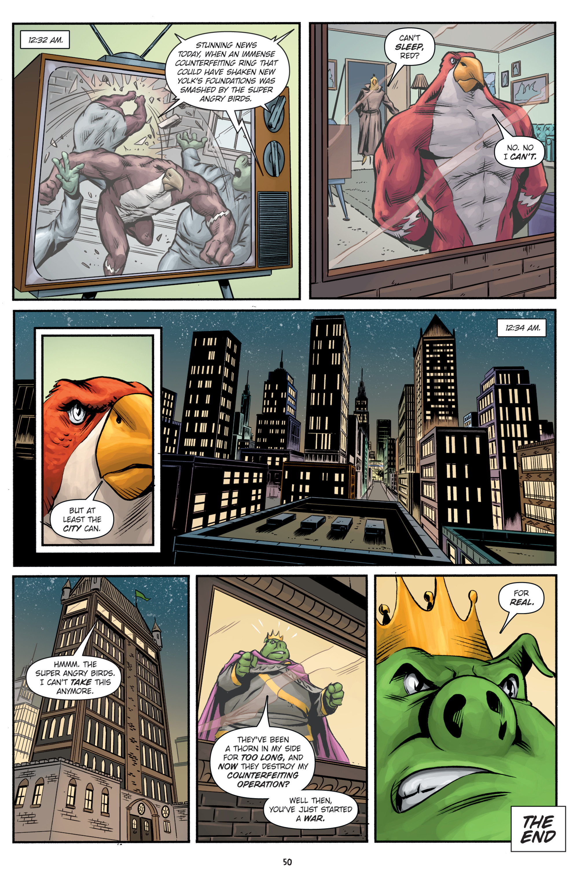 Read online Super Angry Birds comic -  Issue # TPB - 50