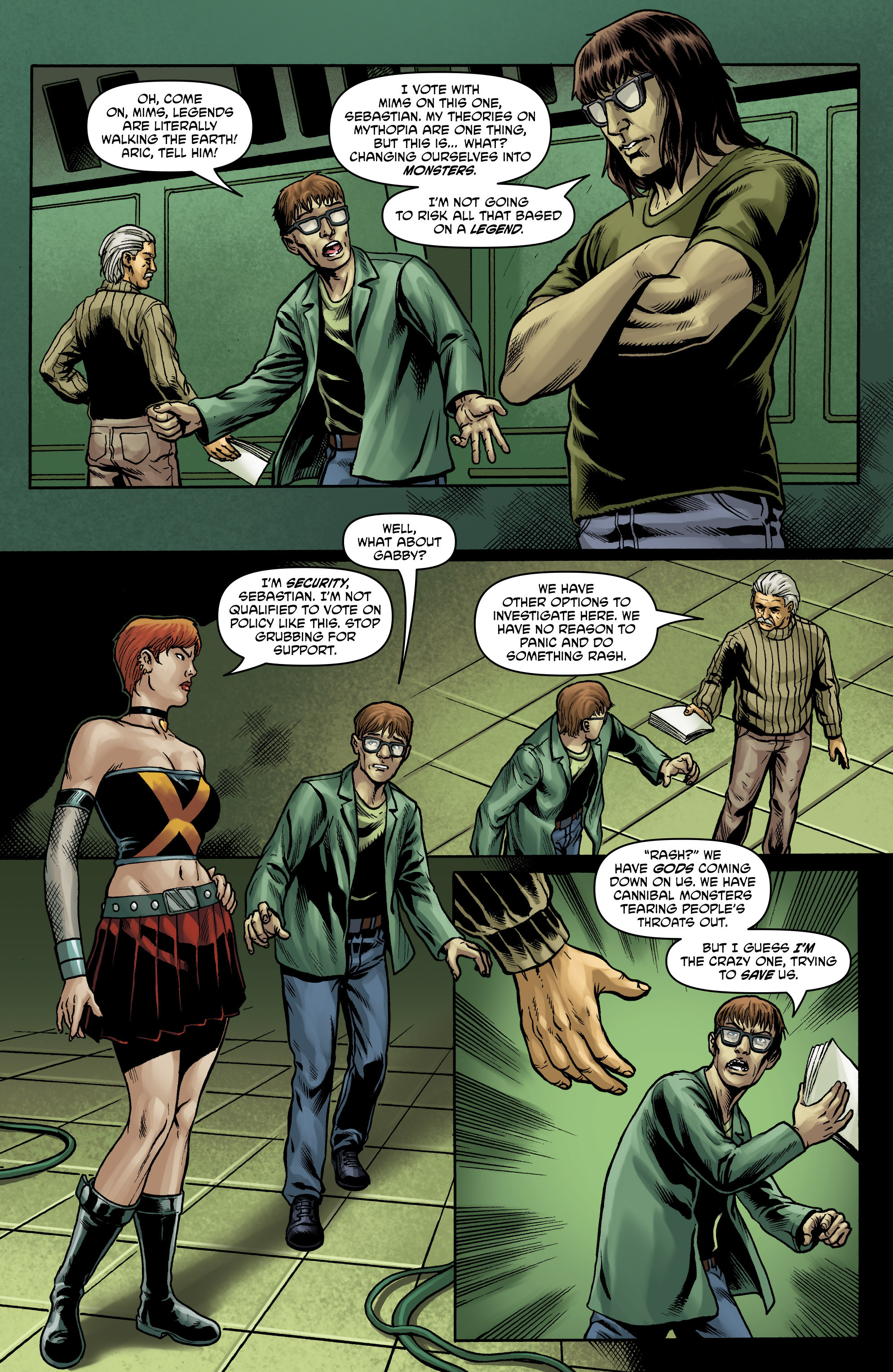 Read online God Is Dead comic -  Issue #35 - 6