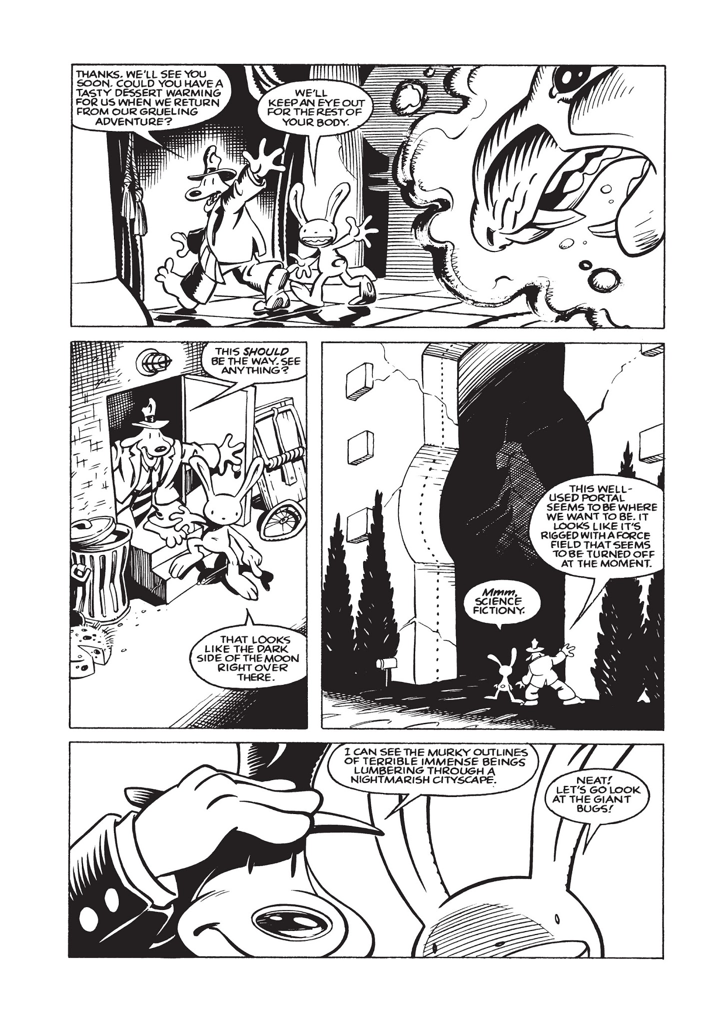 Read online Sam & Max Surfin' The Highway comic -  Issue # TPB - 104