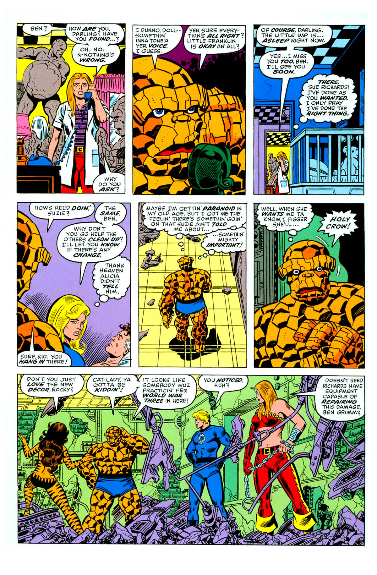 Read online Fantastic Four Visionaries: George Perez comic -  Issue # TPB 1 (Part 2) - 47