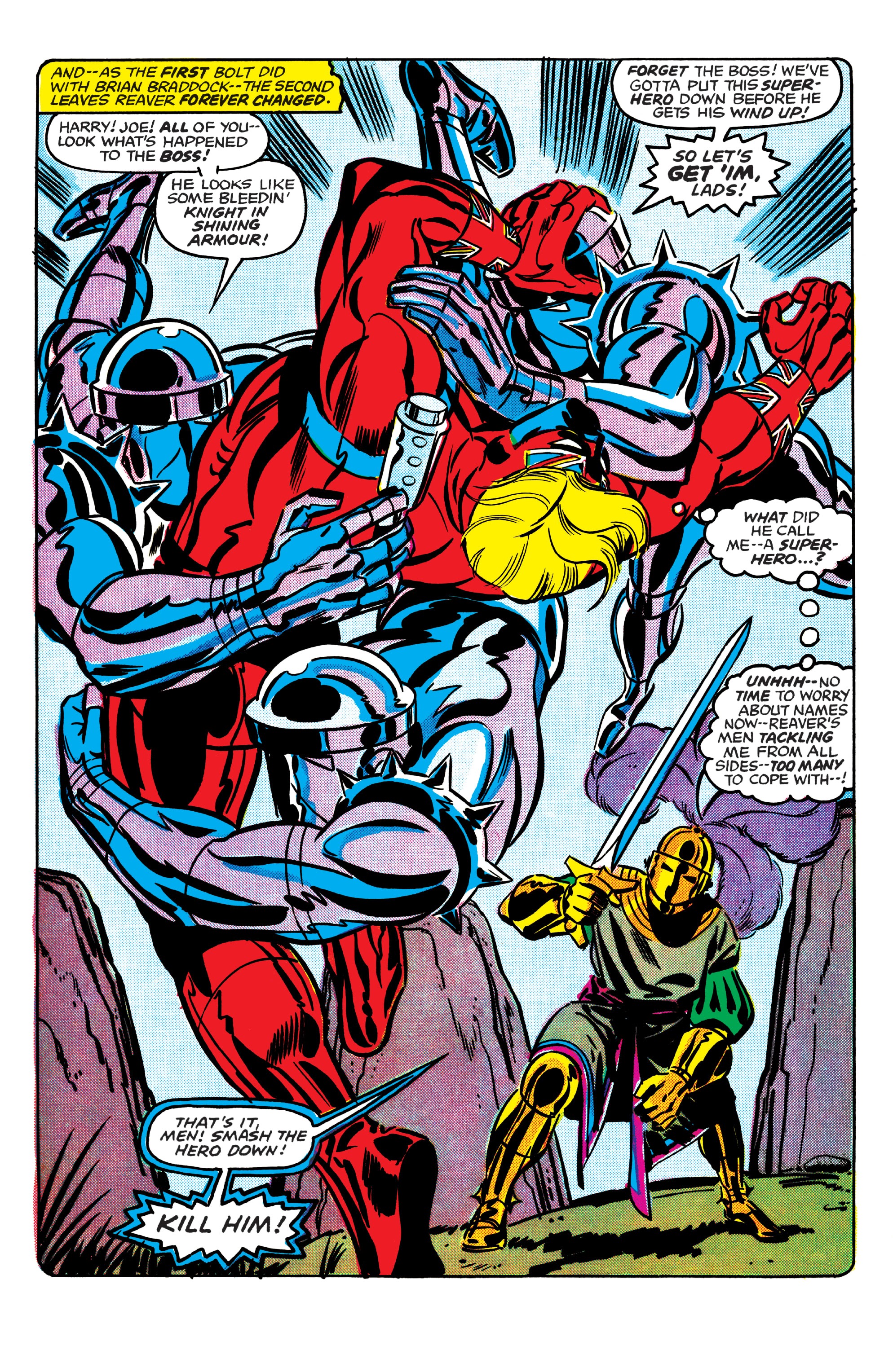 Read online Marvel Tales: Ghost Rider comic -  Issue #Marvel Tales (2019) Captain Britain - 17