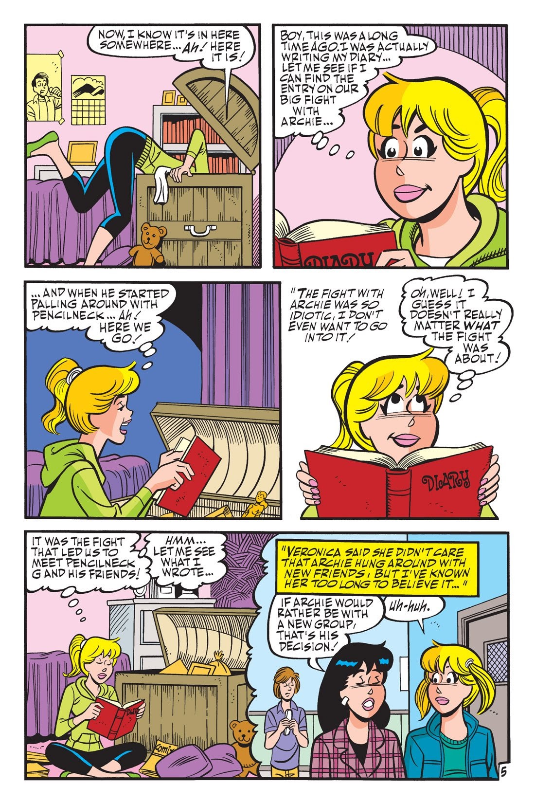Read online Archie Freshman Year comic -  Issue # TPB 2 - 105