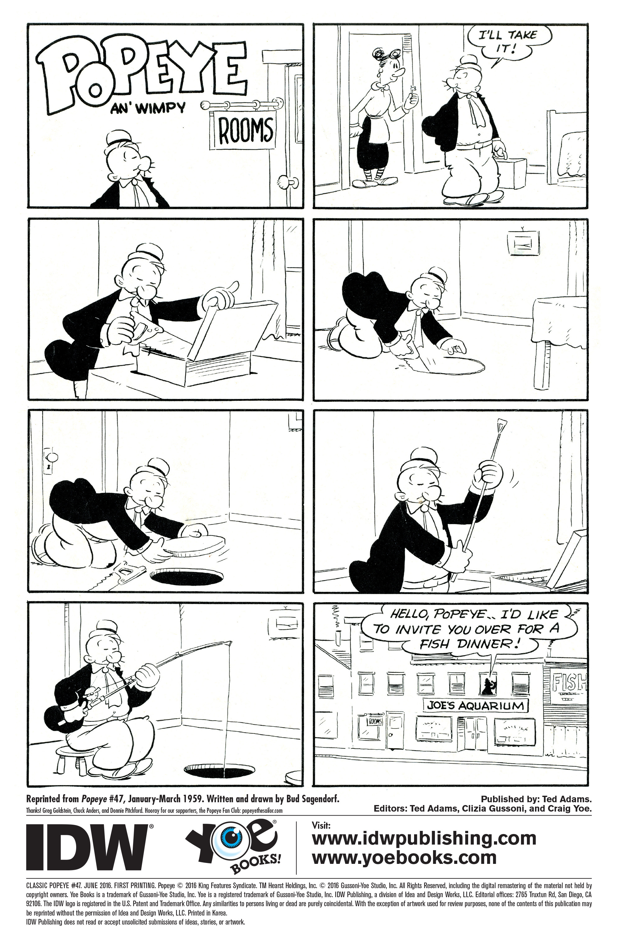 Read online Classic Popeye comic -  Issue #47 - 2