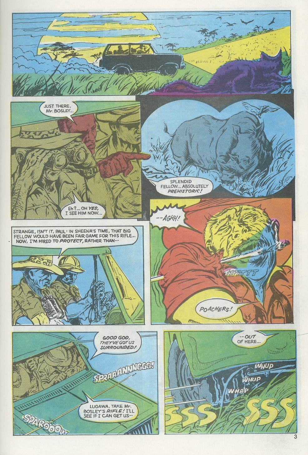 Read online Jungle Comics (1988) comic -  Issue #1 - 5