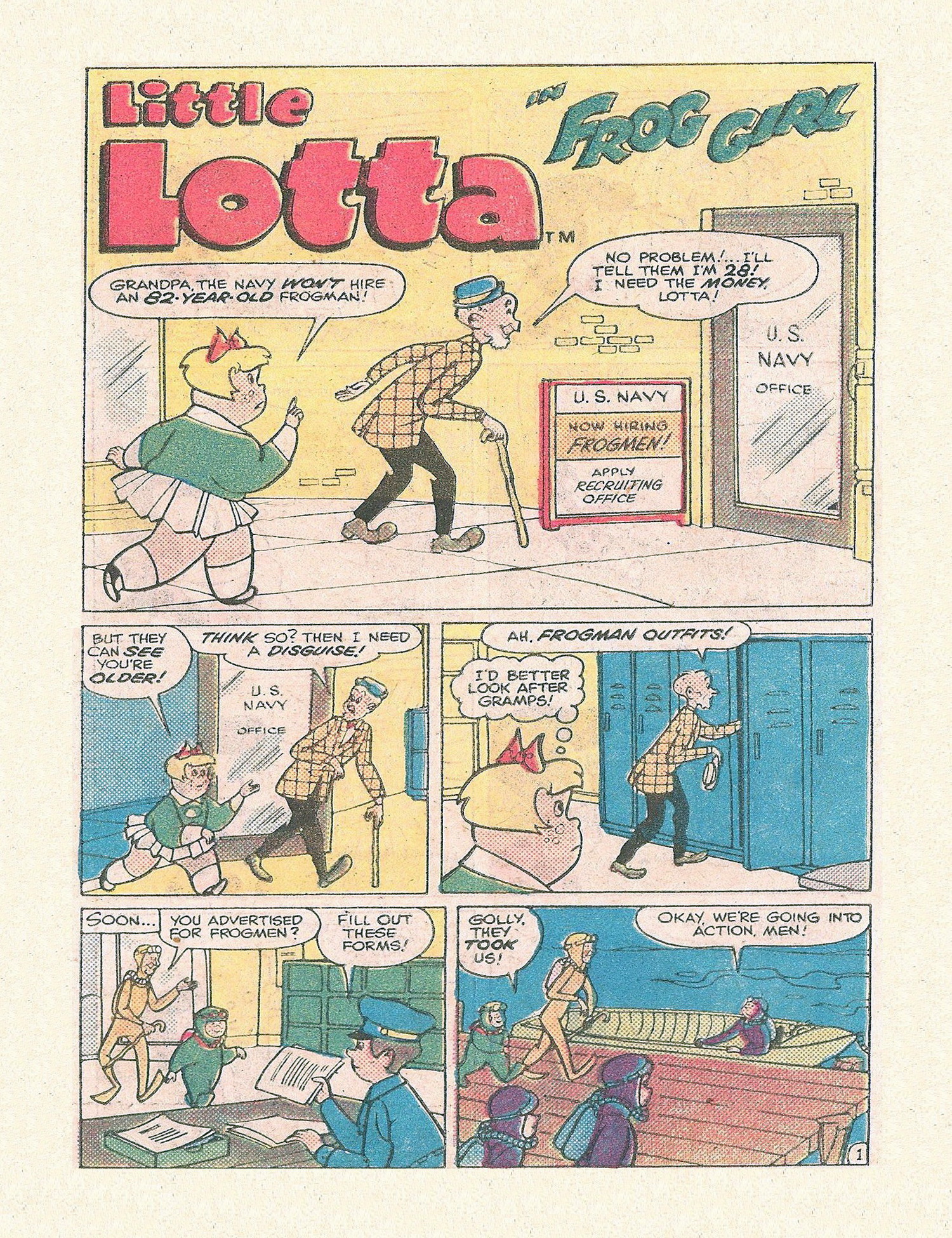 Read online Richie Rich Digest Stories comic -  Issue #13 - 58