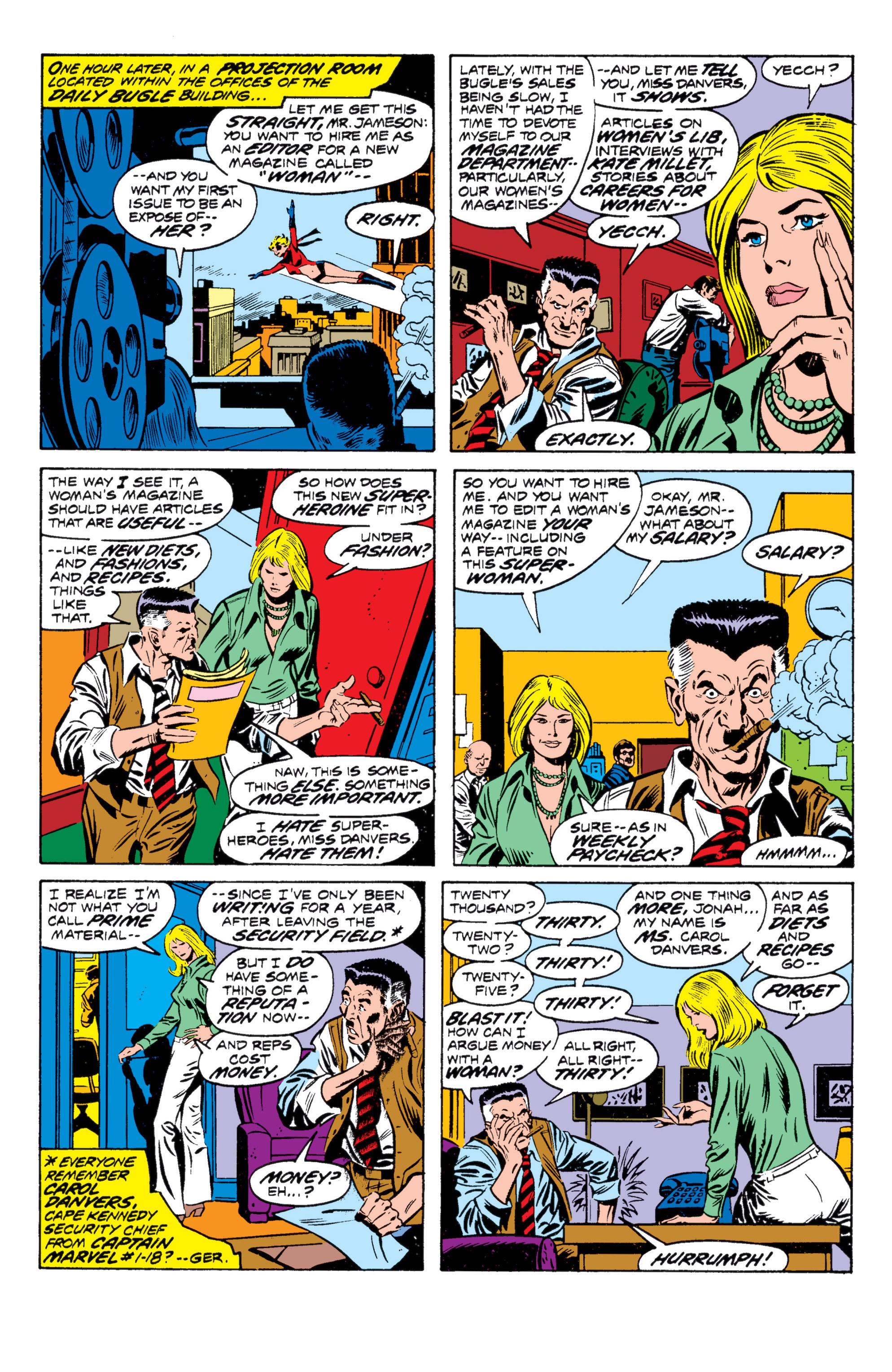 Read online Ms. Marvel (1977) comic -  Issue #1 - 6