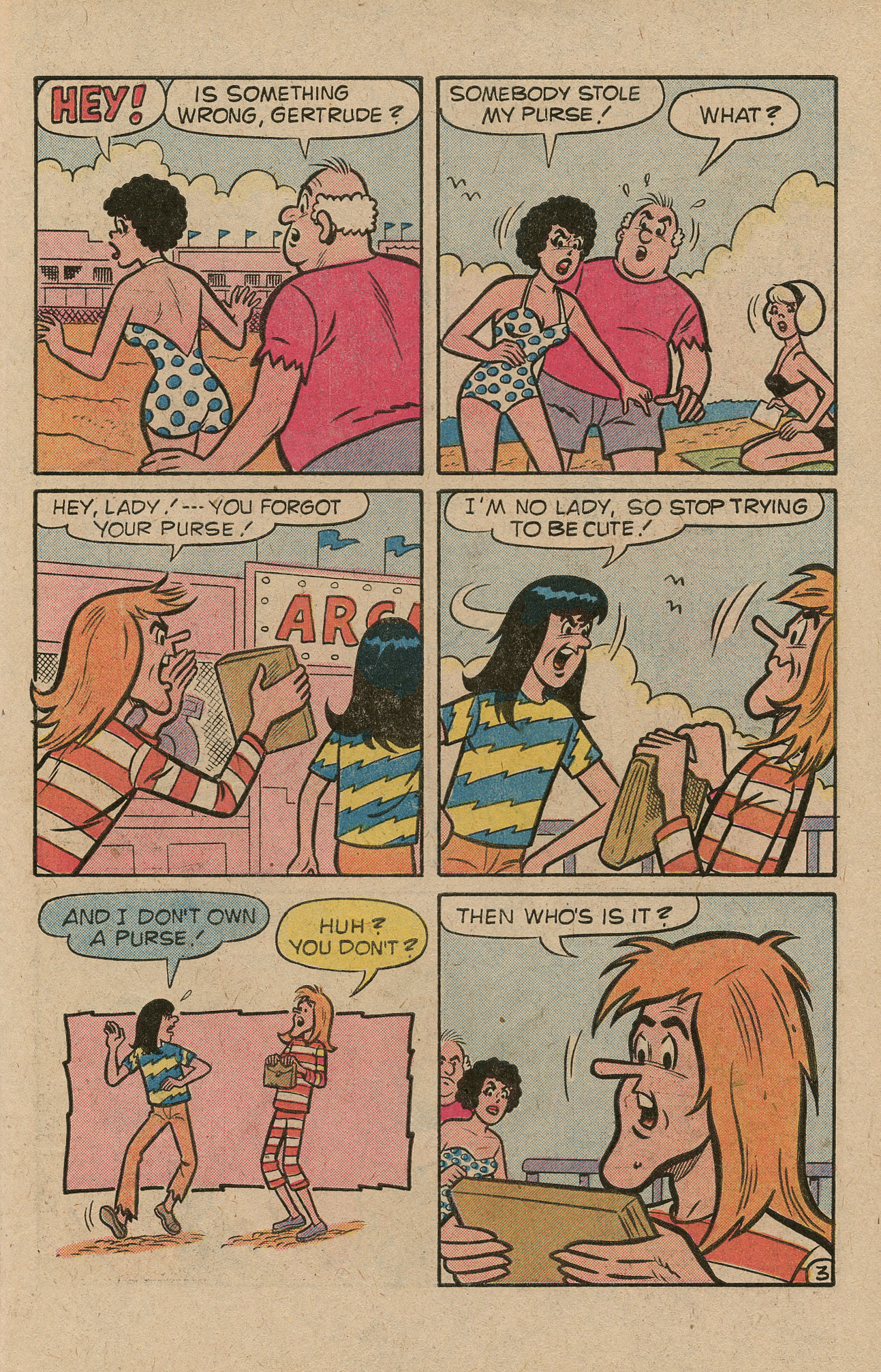 Read online Archie's TV Laugh-Out comic -  Issue #62 - 31