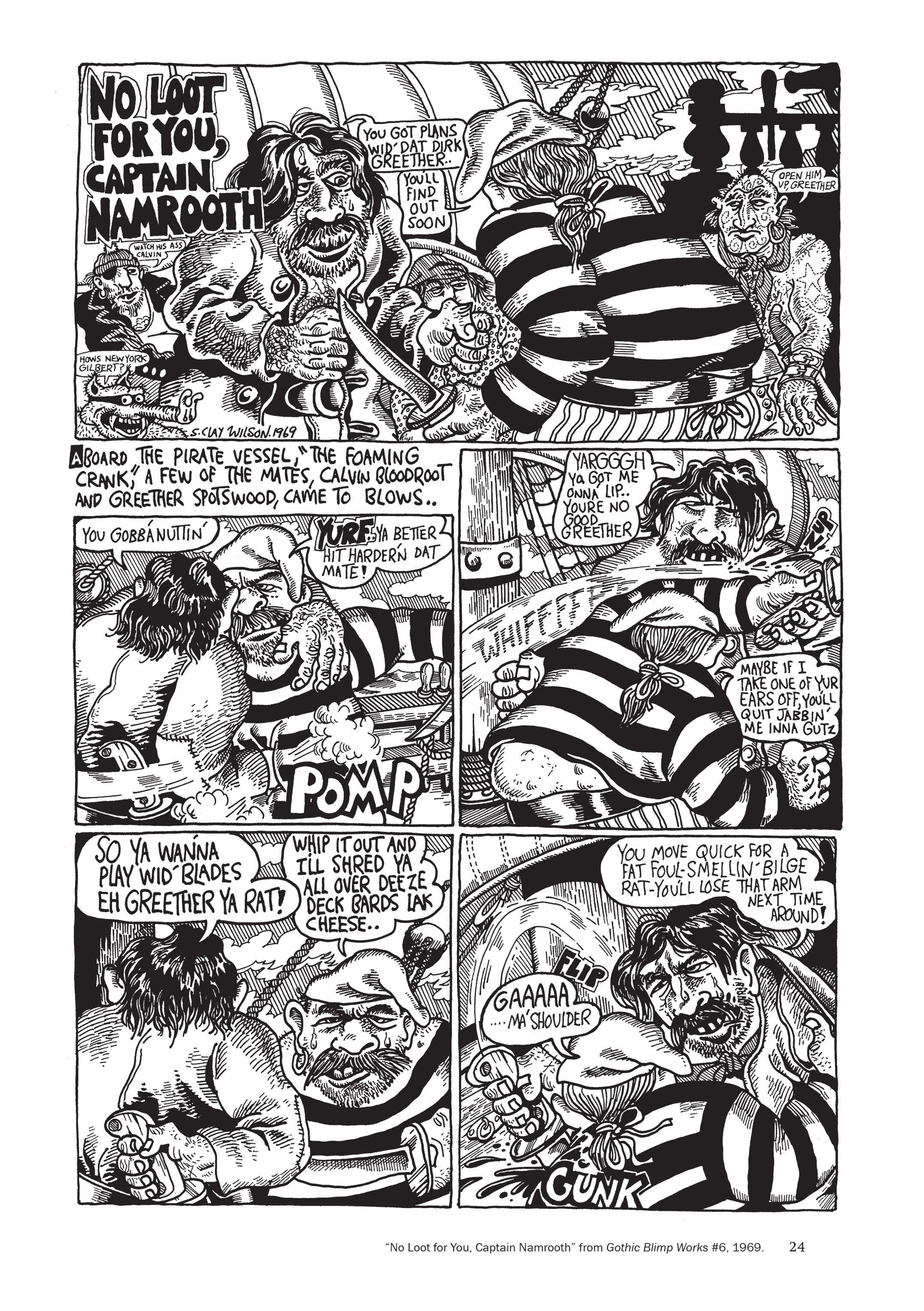 Read online The Mythology of S. Clay Wilson comic -  Issue # Pirates in the Heartland (Part 1) - 21