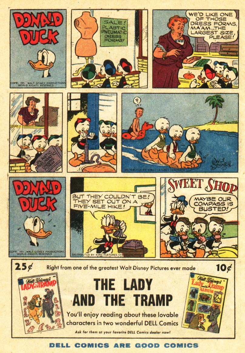 Read online Walt Disney's Comics and Stories comic -  Issue #177 - 34