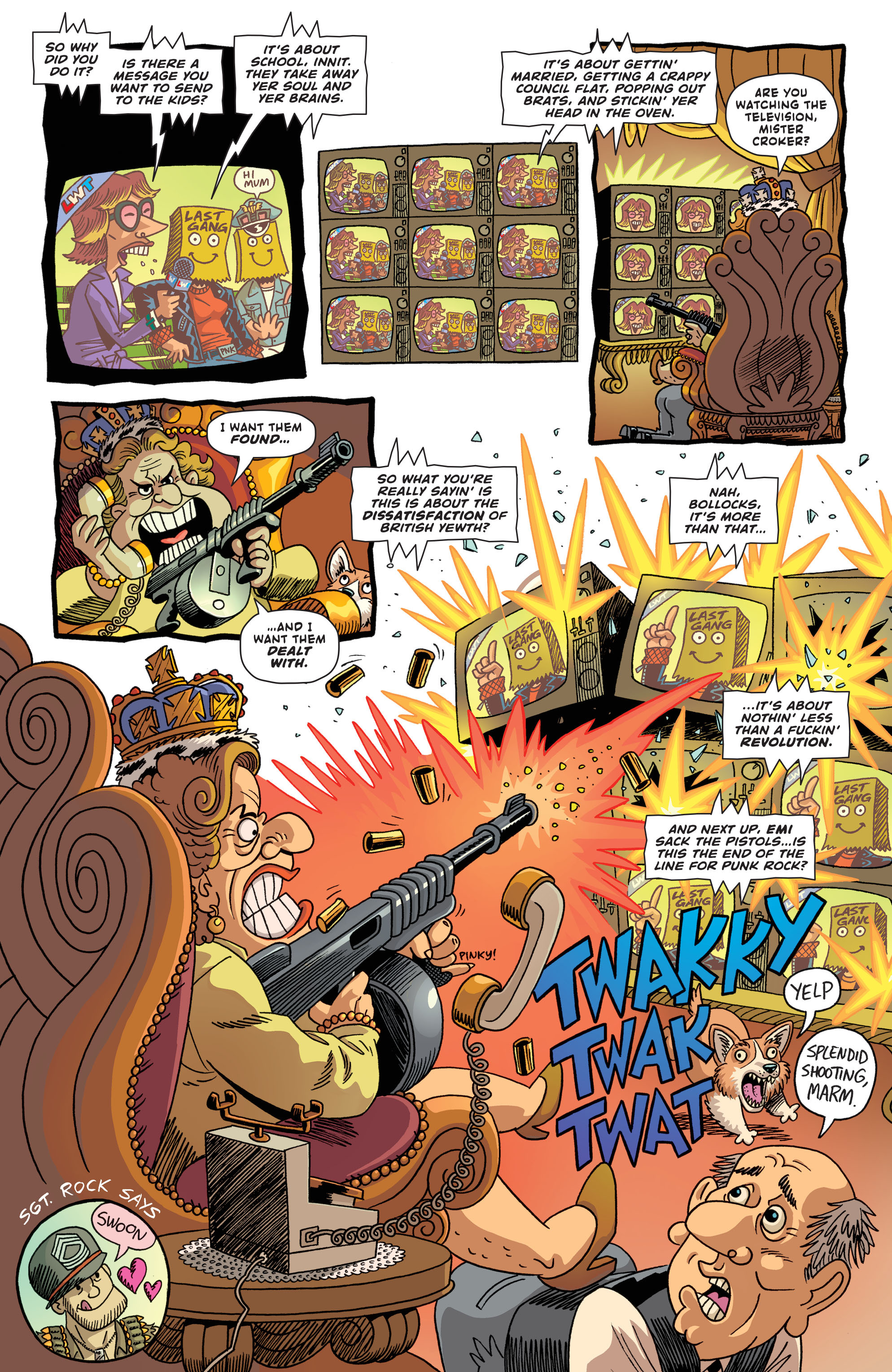 Read online Last Gang In Town comic -  Issue #4 - 11