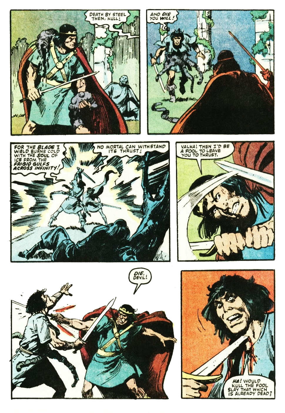 Read online Kull The Conqueror (1983) comic -  Issue #2 - 48