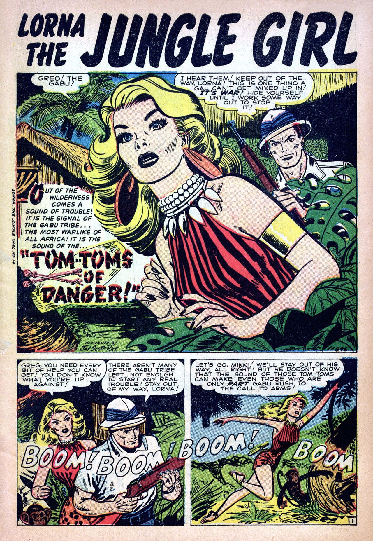 Read online Lorna, The Jungle Girl comic -  Issue #14 - 3