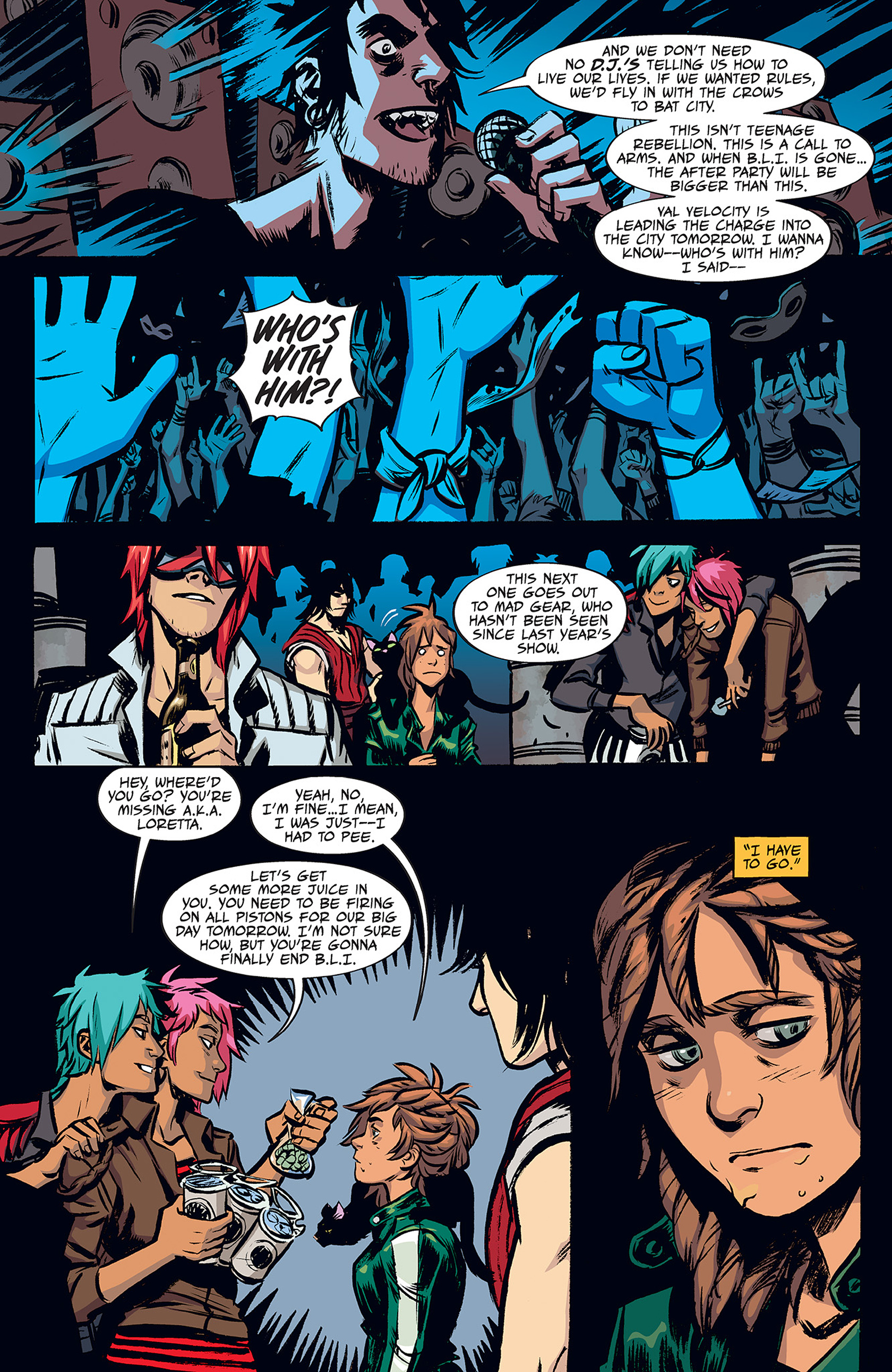 Read online The True Lives Of The Fabulous Killjoys comic -  Issue #4 - 14