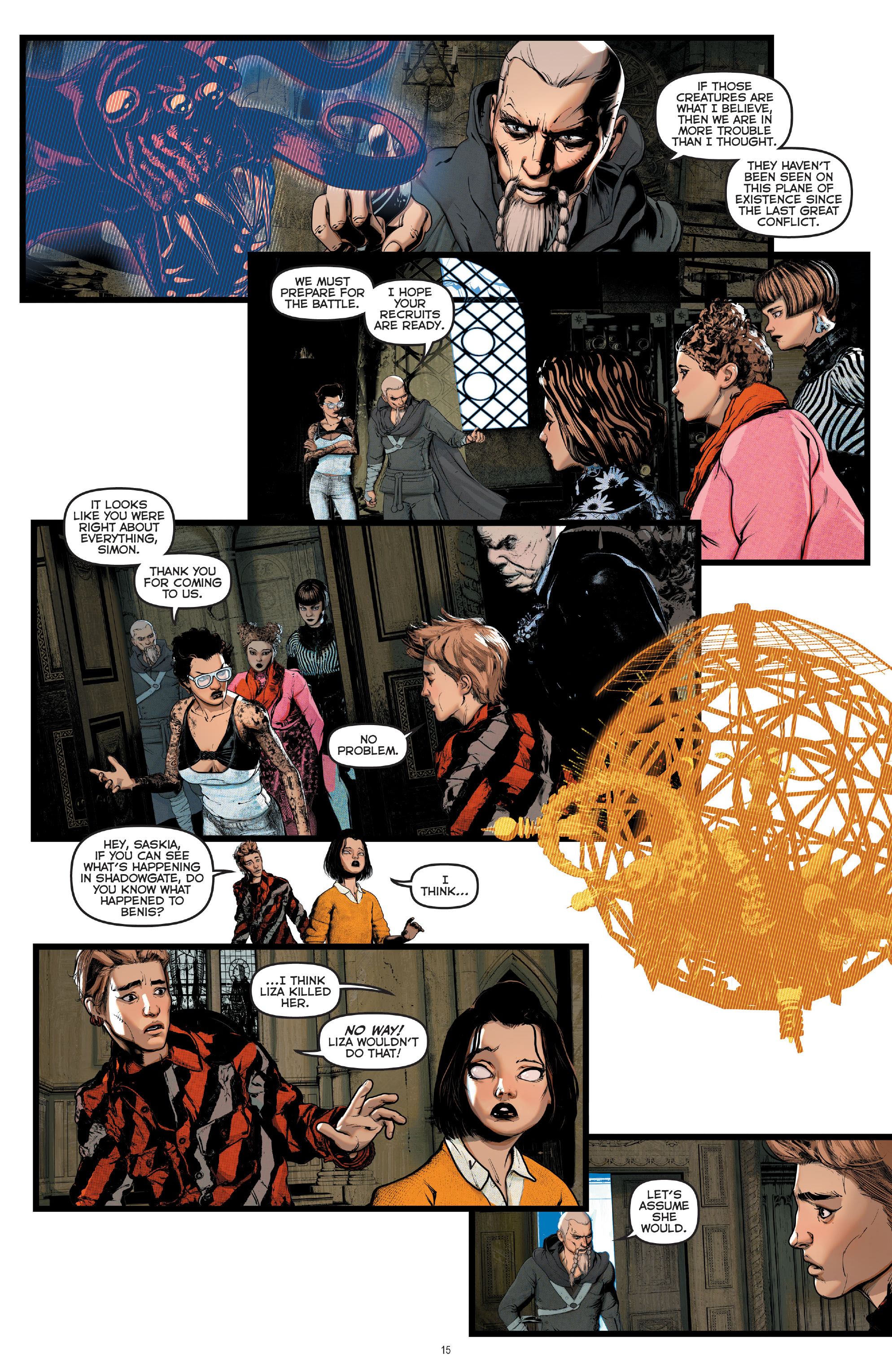 Read online The Marked comic -  Issue #4 - 17